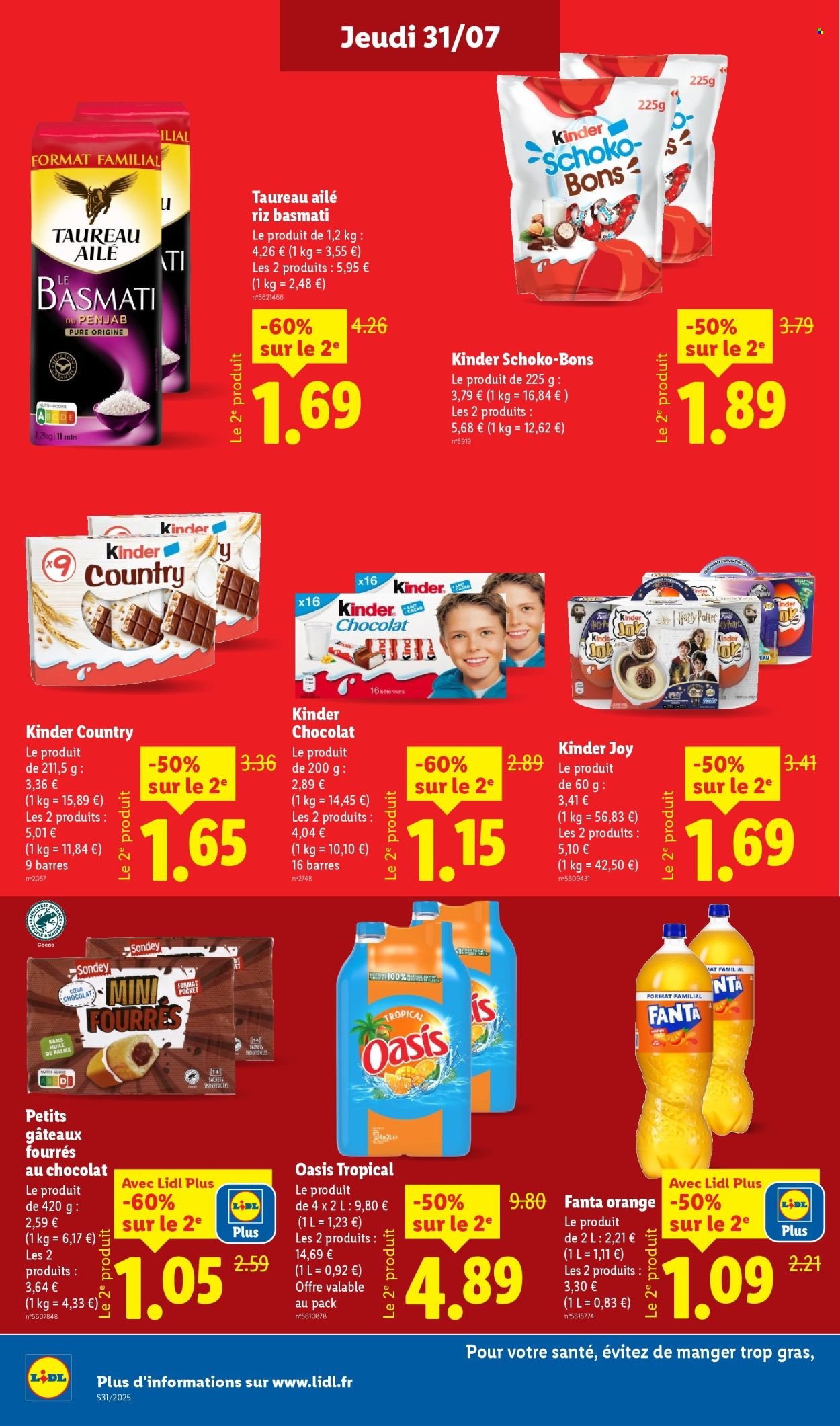 Catalogue LIDL - Les promos de la semaine (2025-07-31 - 2025-08-06)
