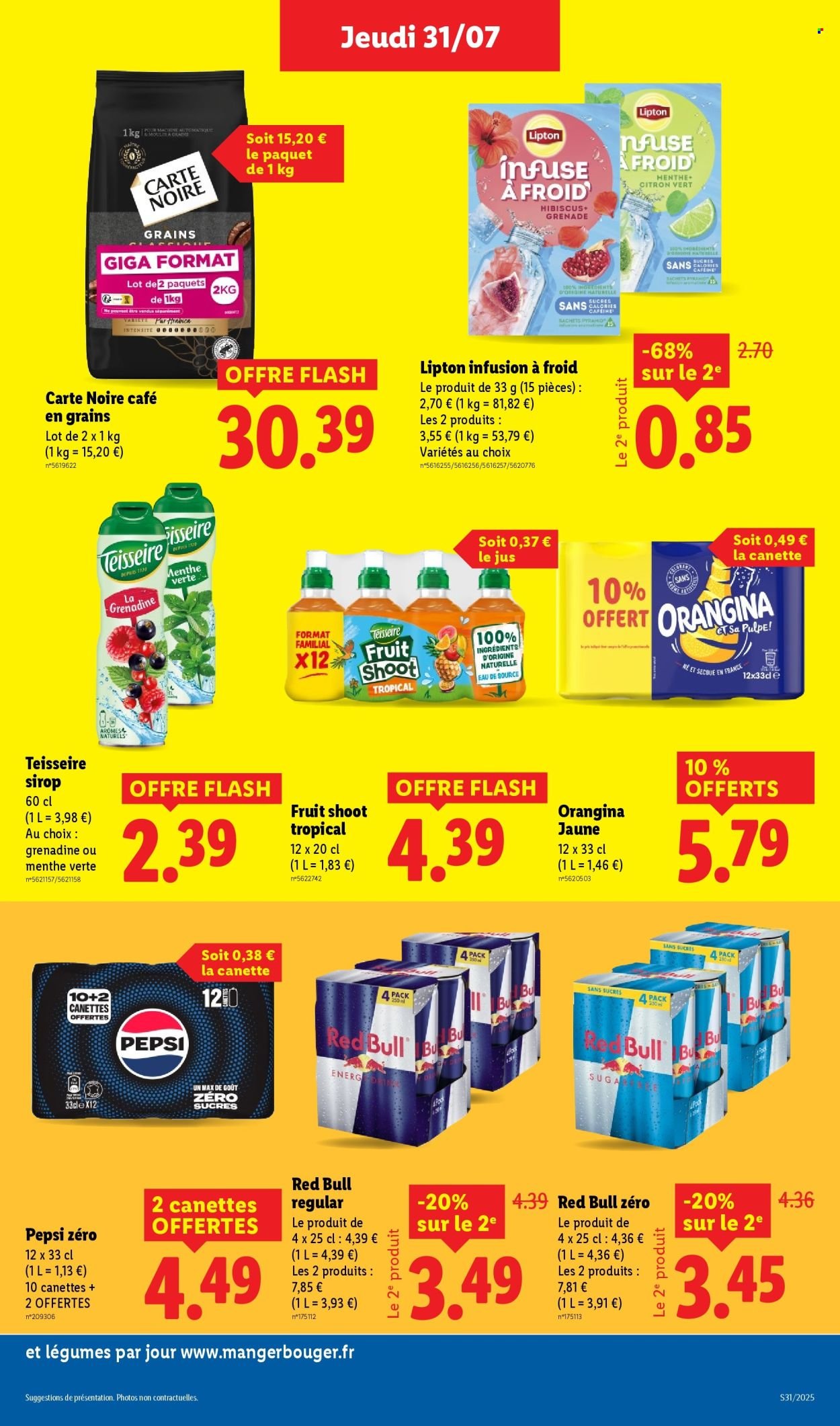 Catalogue LIDL - Les promos de la semaine (2025-07-31 - 2025-08-06)