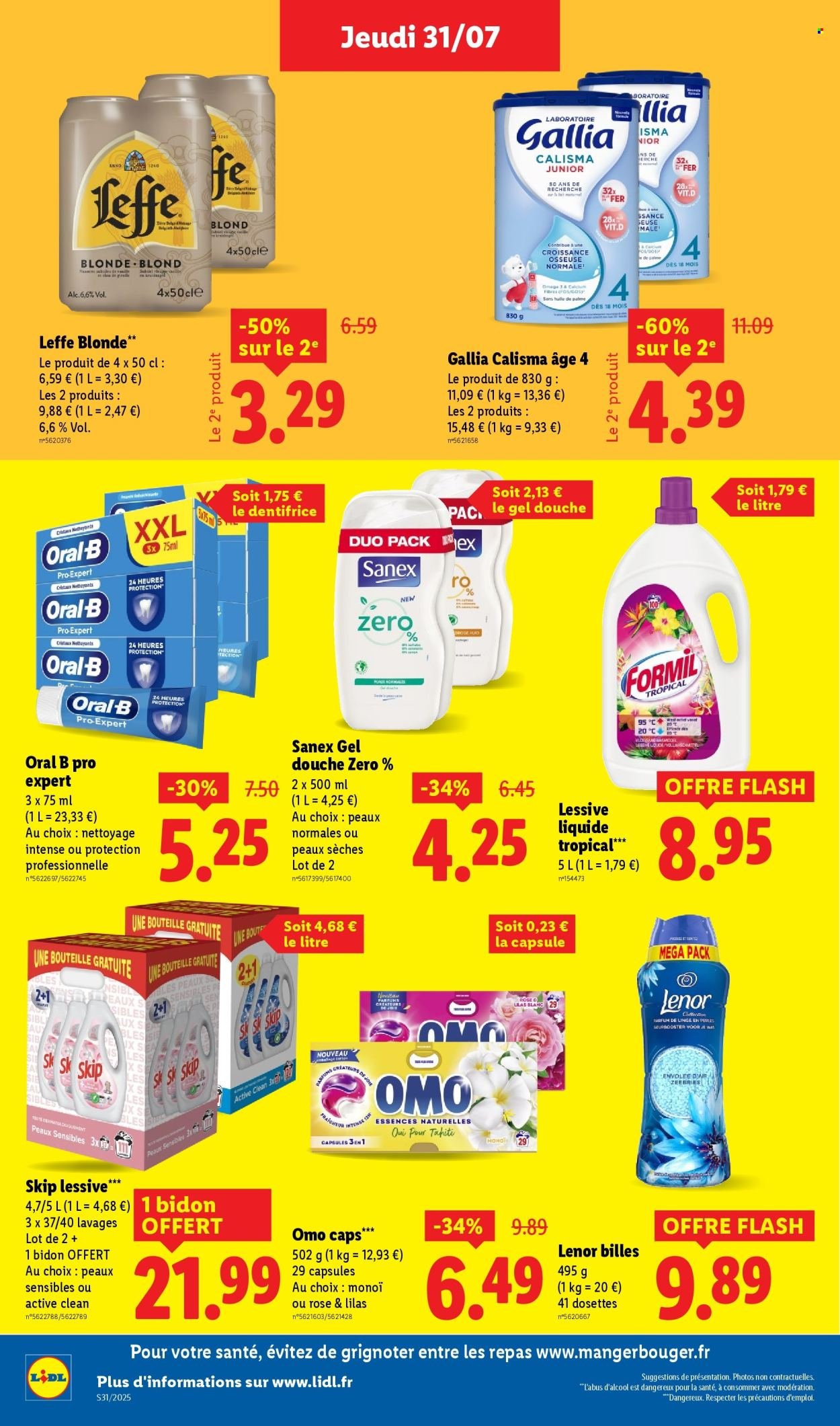 Catalogue LIDL - Les promos de la semaine (2025-07-31 - 2025-08-06)