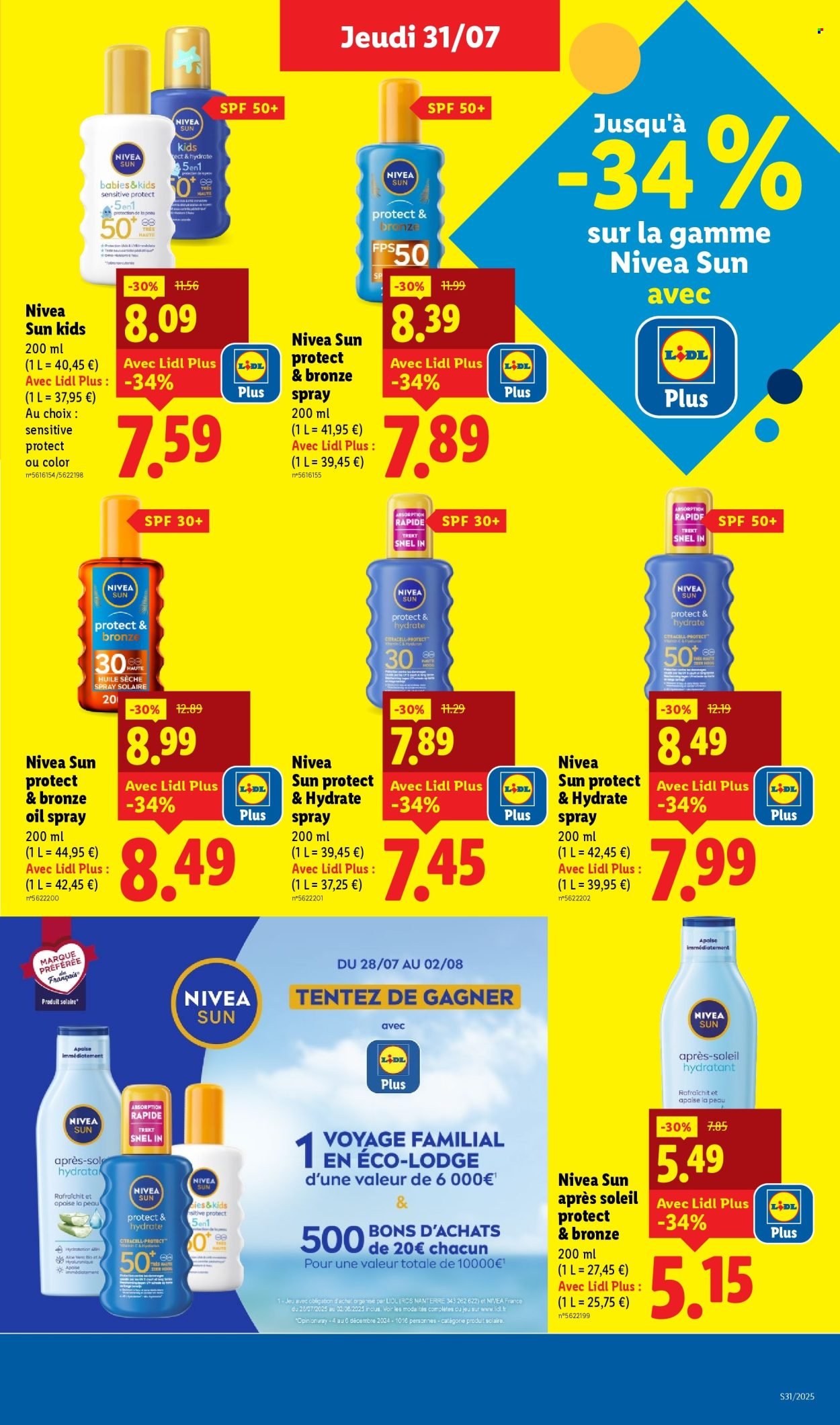 Catalogue LIDL - Les promos de la semaine (2025-07-31 - 2025-08-06)