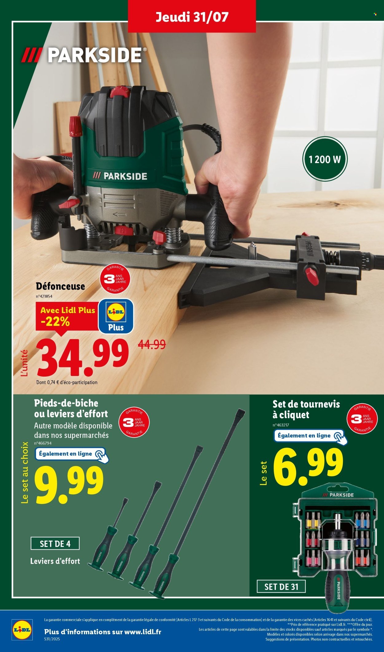 Catalogue LIDL - Les promos de la semaine (2025-07-31 - 2025-08-06)