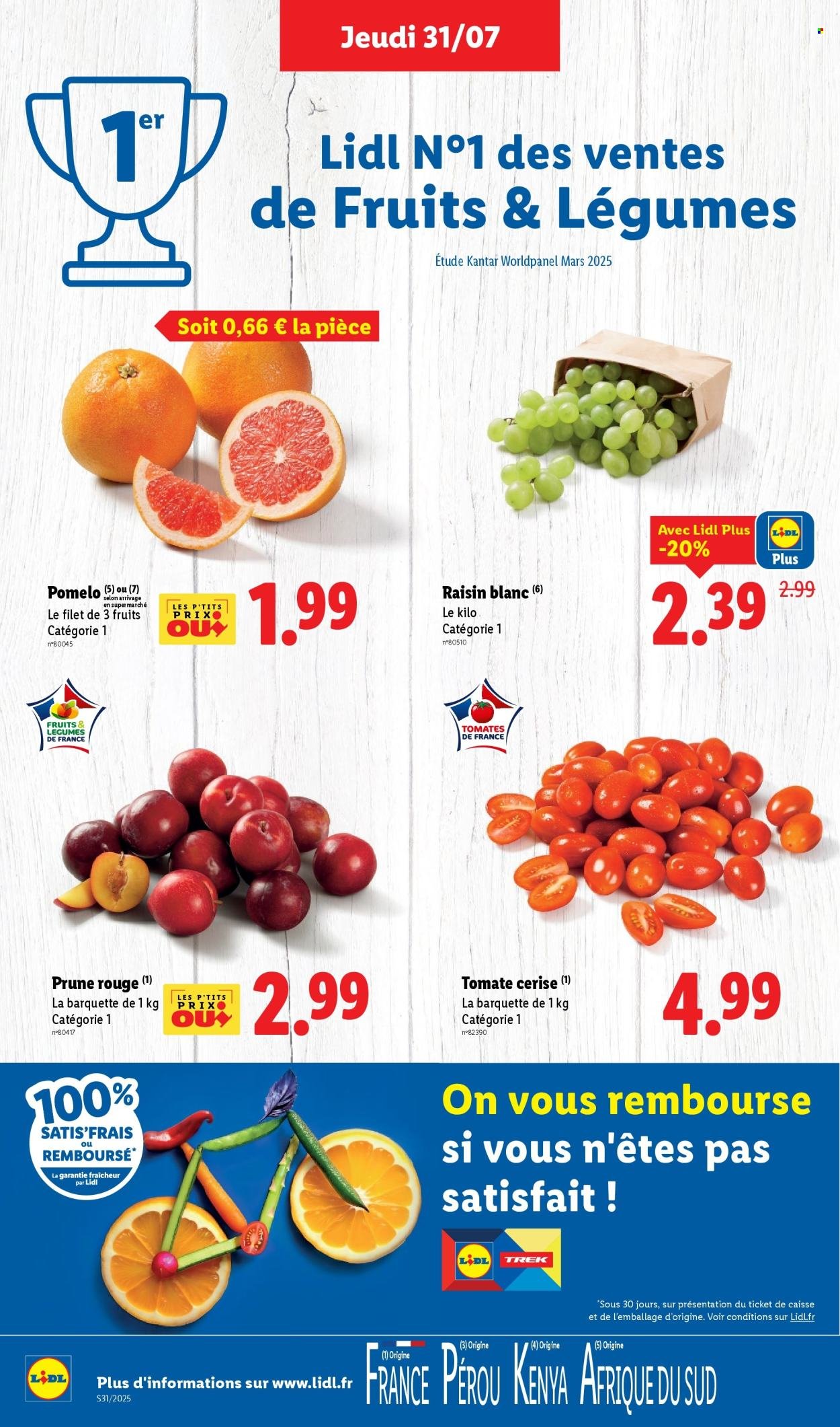 Catalogue LIDL - Les promos de la semaine (2025-07-31 - 2025-08-06)