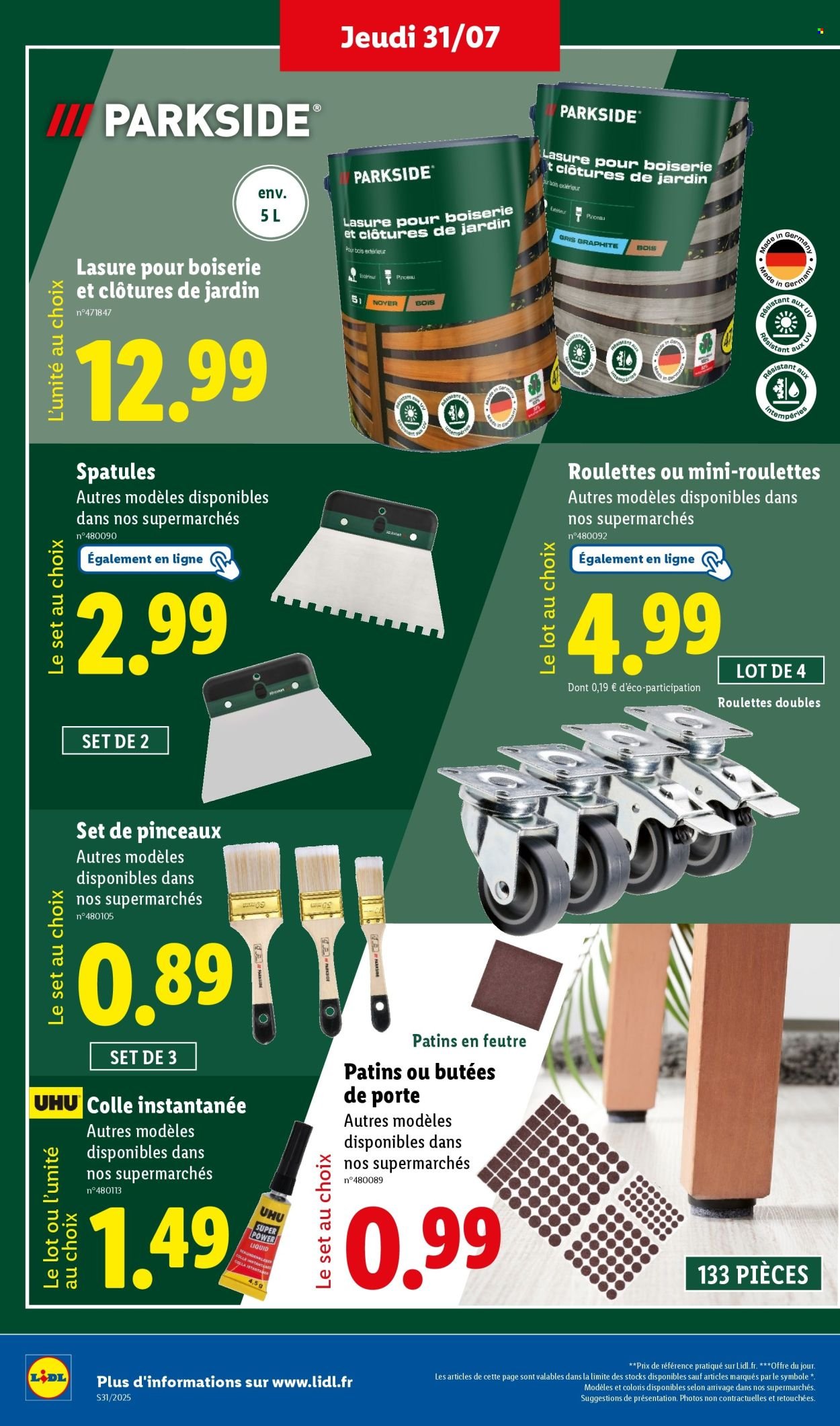 Catalogue LIDL - Les promos de la semaine (2025-07-31 - 2025-08-06)