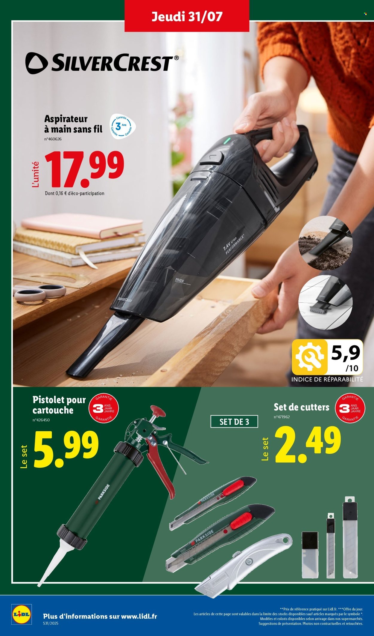 Catalogue LIDL - Les promos de la semaine (2025-07-31 - 2025-08-06)