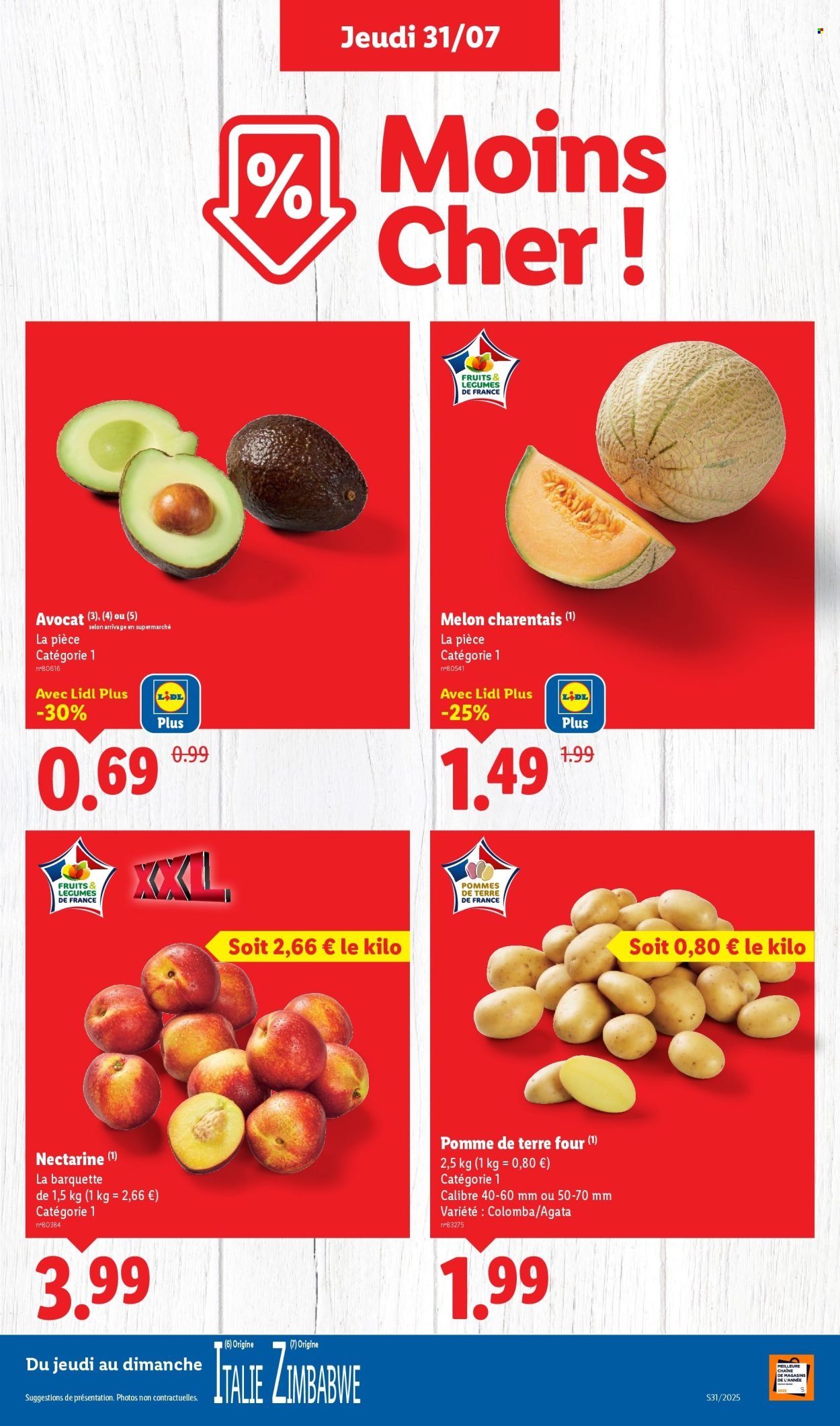 Catalogue LIDL - Les promos de la semaine (2025-07-31 - 2025-08-06)