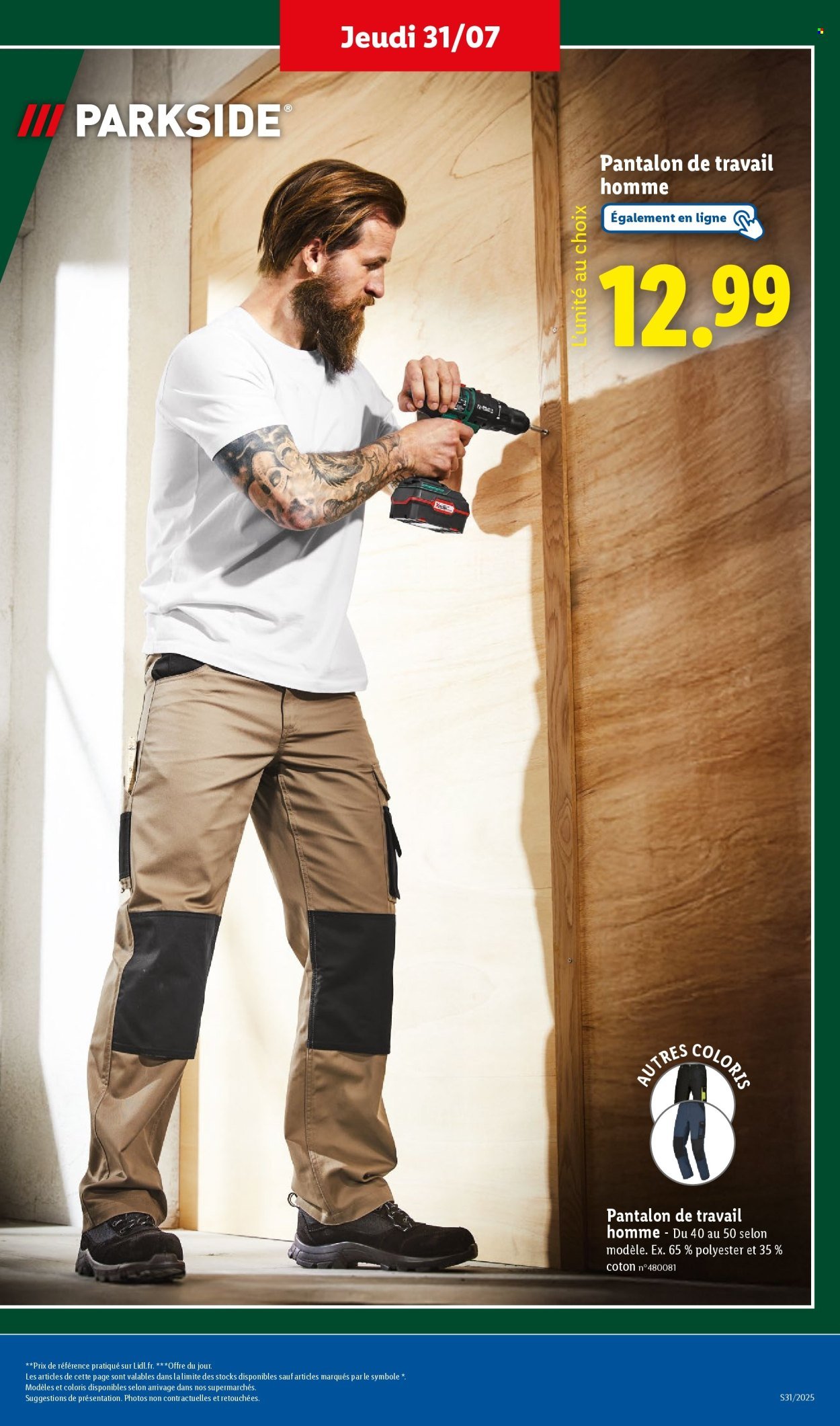 Catalogue LIDL - Les promos de la semaine (2025-07-31 - 2025-08-06)