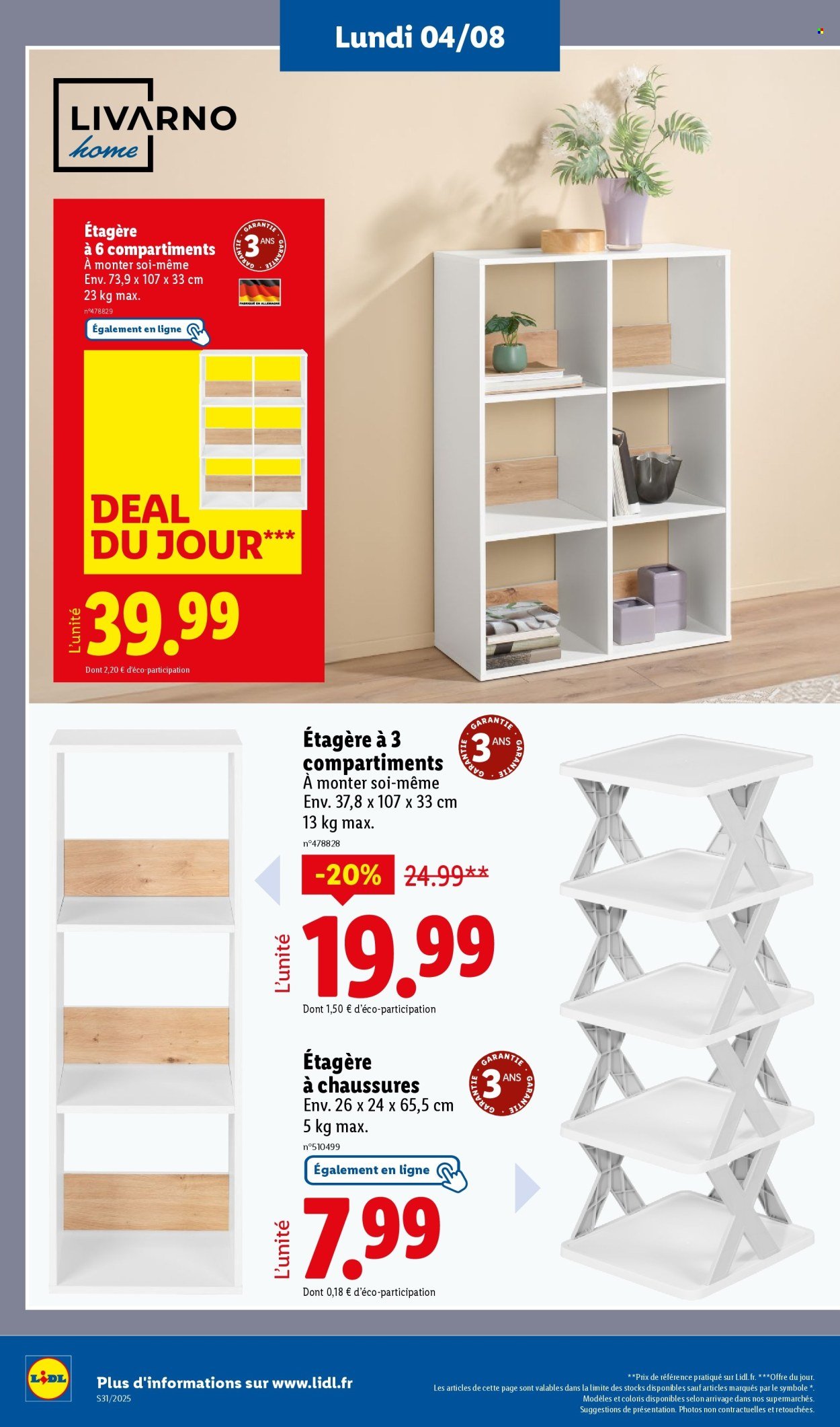 Catalogue LIDL - Les promos de la semaine (2025-07-31 - 2025-08-06)