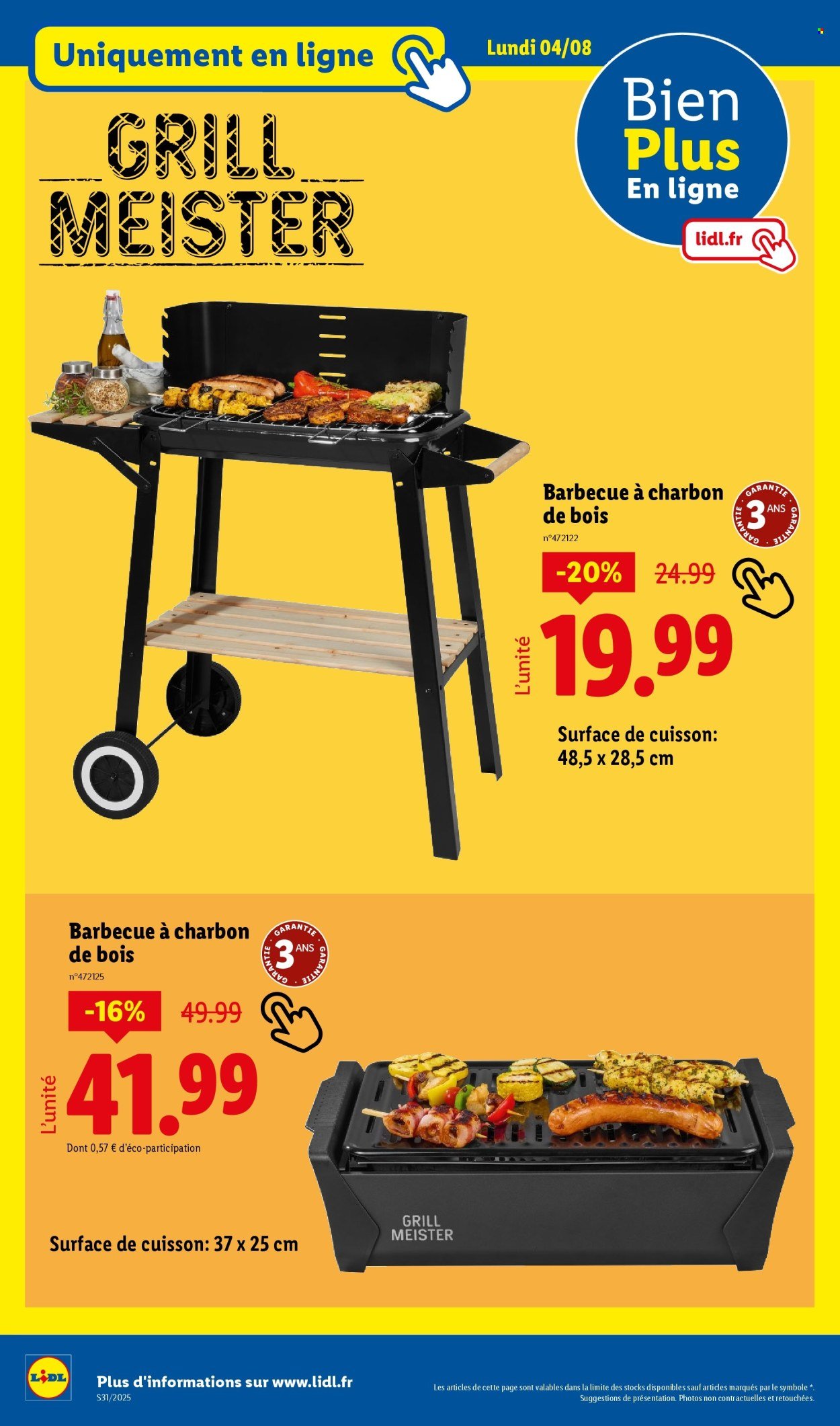 Catalogue LIDL - Les promos de la semaine (2025-07-31 - 2025-08-06)