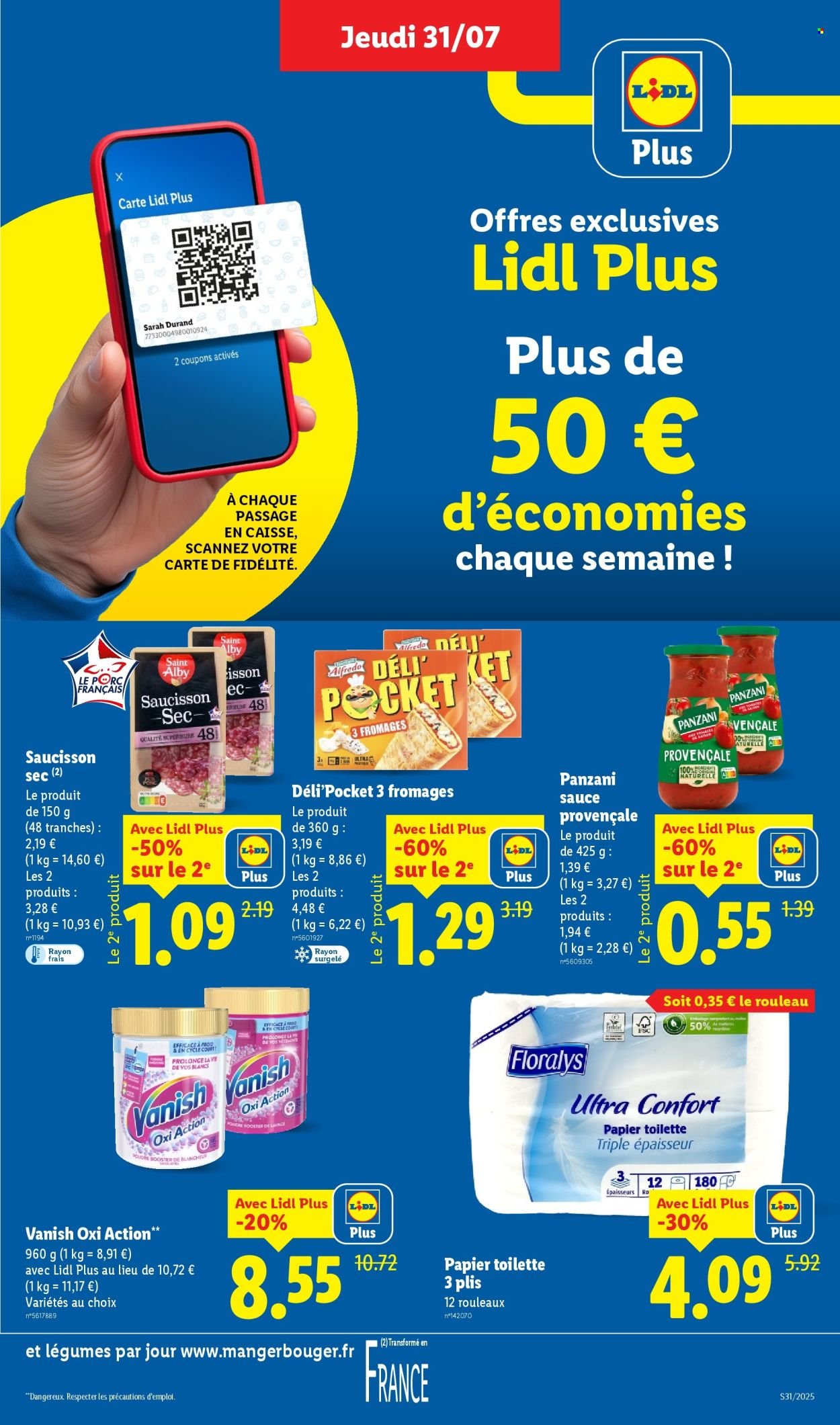 Catalogue LIDL - Les promos de la semaine (2025-07-31 - 2025-08-06)