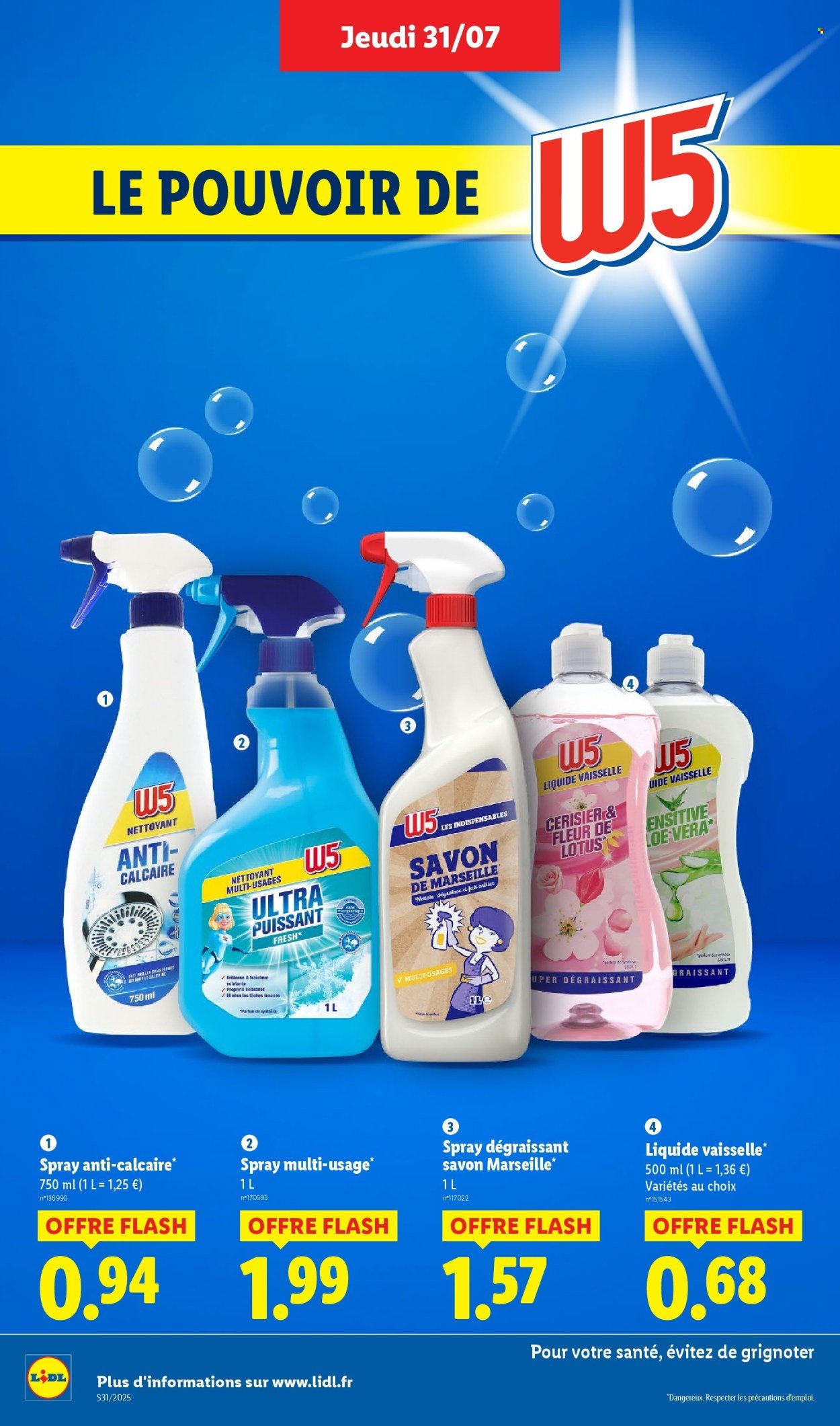 Catalogue LIDL - Les promos de la semaine (2025-07-31 - 2025-08-06)
