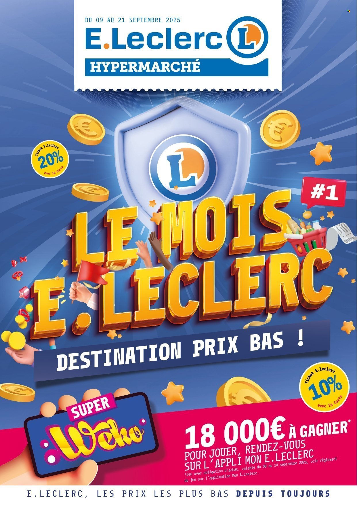 Catalogue E.LECLERC - Du mardi 9 septembre 2025 (2025-09-09 - 2025-09-21)
