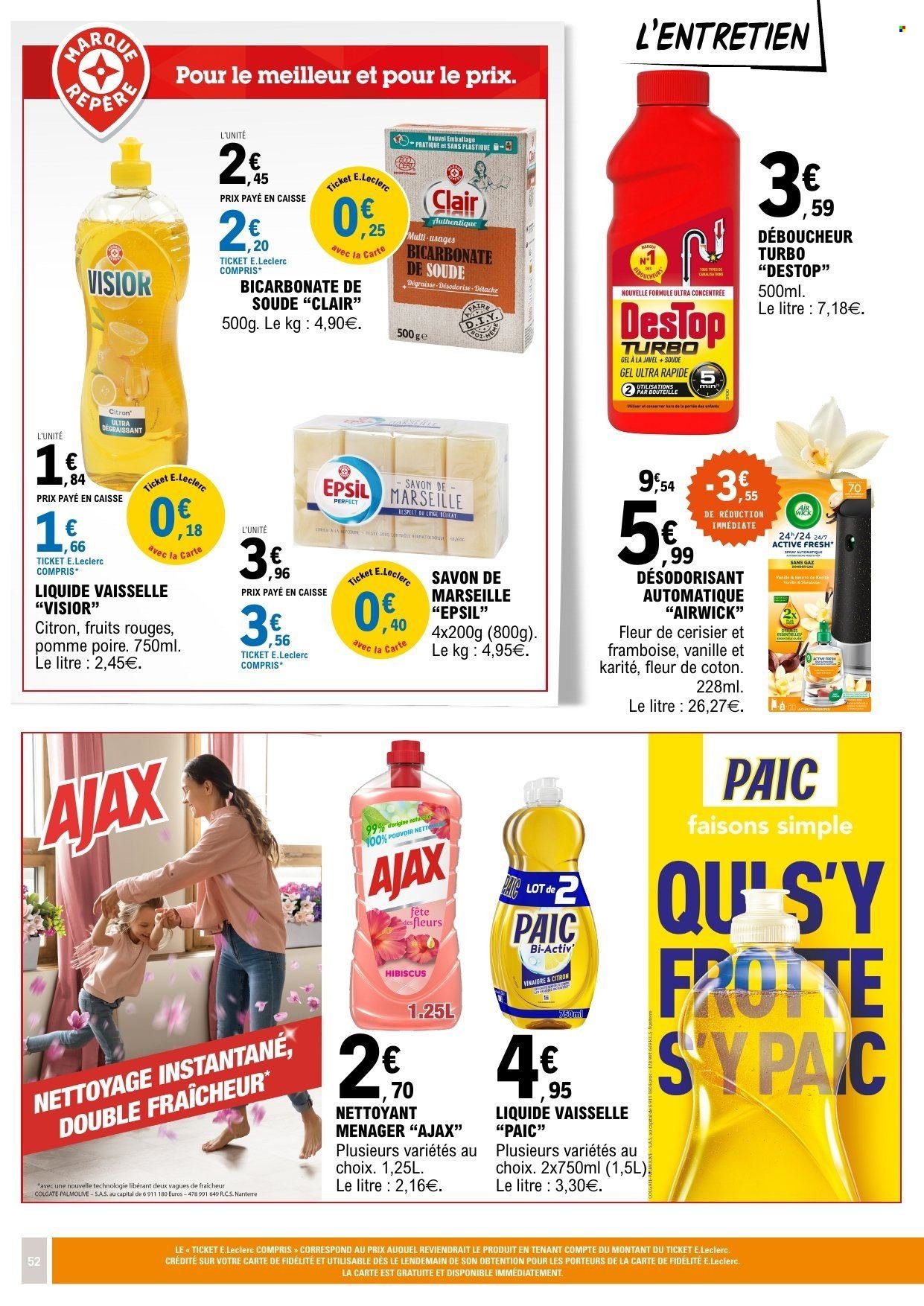 Catalogue E.LECLERC - Du mardi 9 septembre 2025 (2025-09-09 - 2025-09-21)