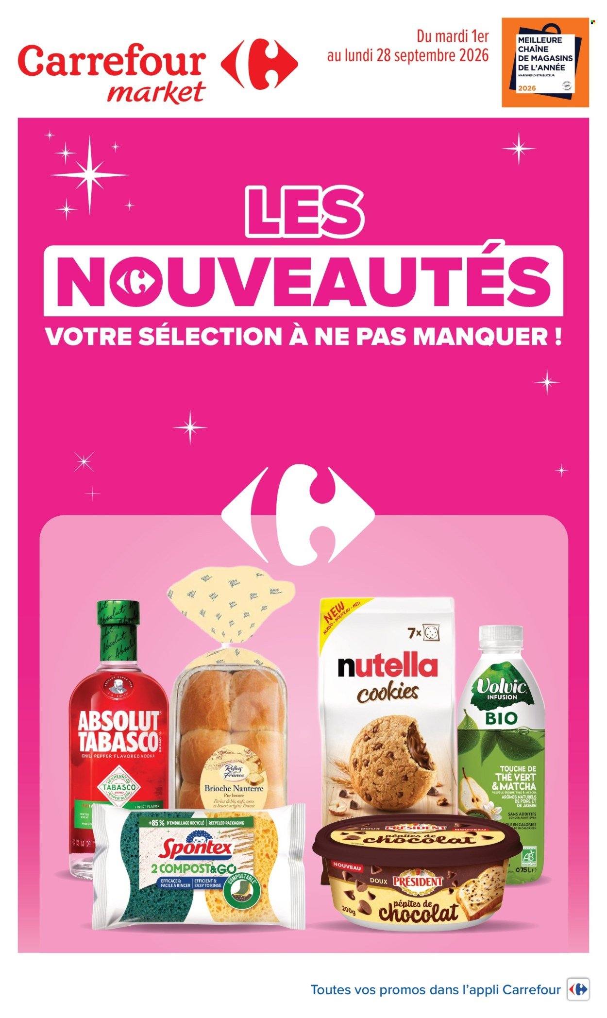 Catalogue CARREFOUR MARKET - LES INNOVATIONS DE SEPTEMBRE