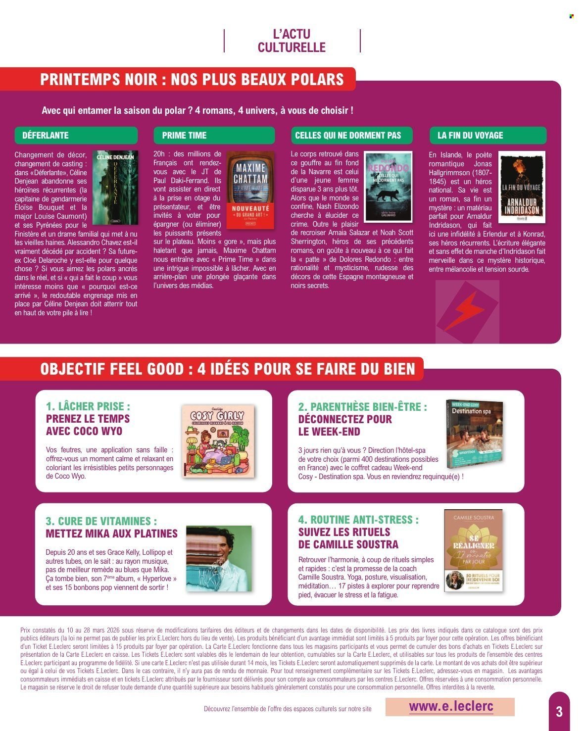 Catalogue E.LECLERC - SELECTION PRINTEMPS (2026-03-10 - 2026-03-28)