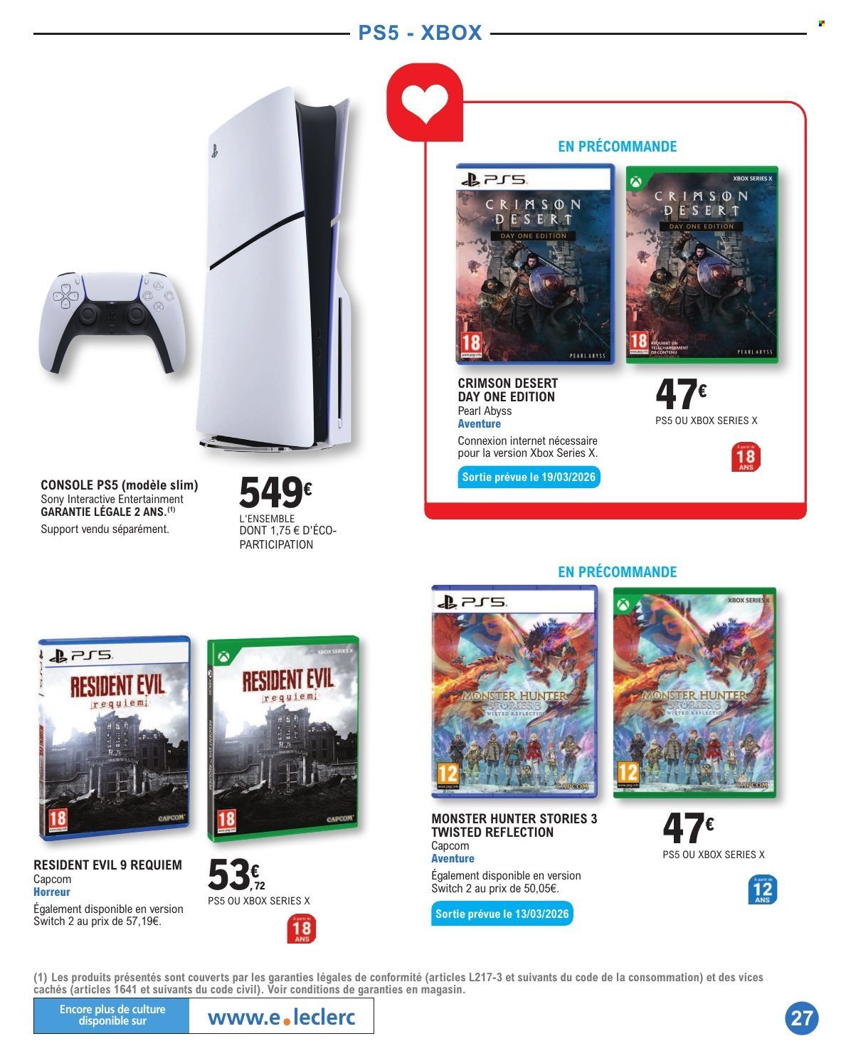 Catalogue E.LECLERC - SELECTION PRINTEMPS (2026-03-10 - 2026-03-28)