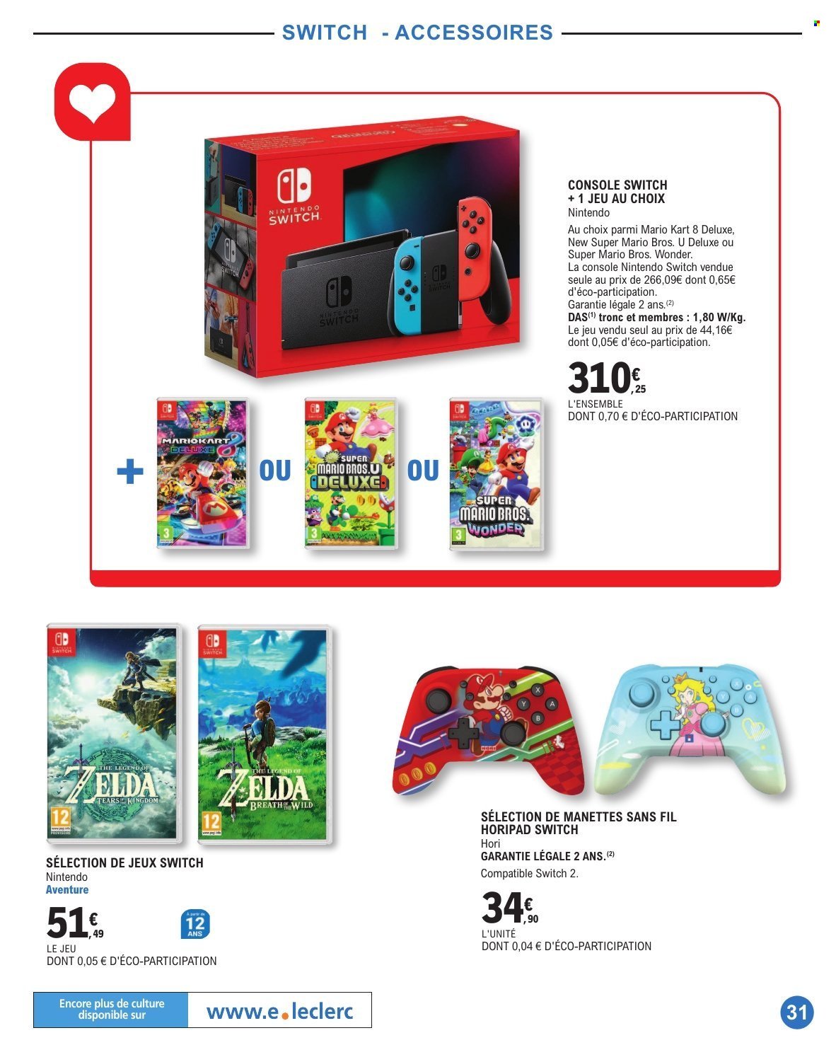 Catalogue E.LECLERC - SELECTION PRINTEMPS (2026-03-10 - 2026-03-28)