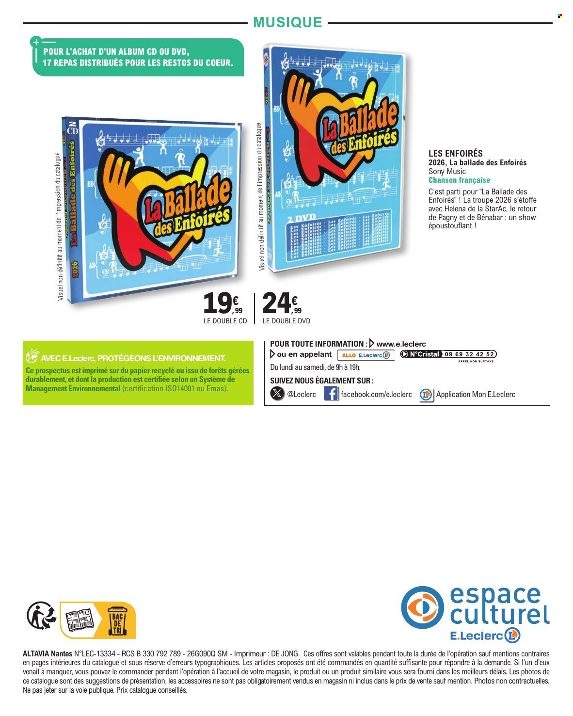 Catalogue E.LECLERC - SELECTION PRINTEMPS