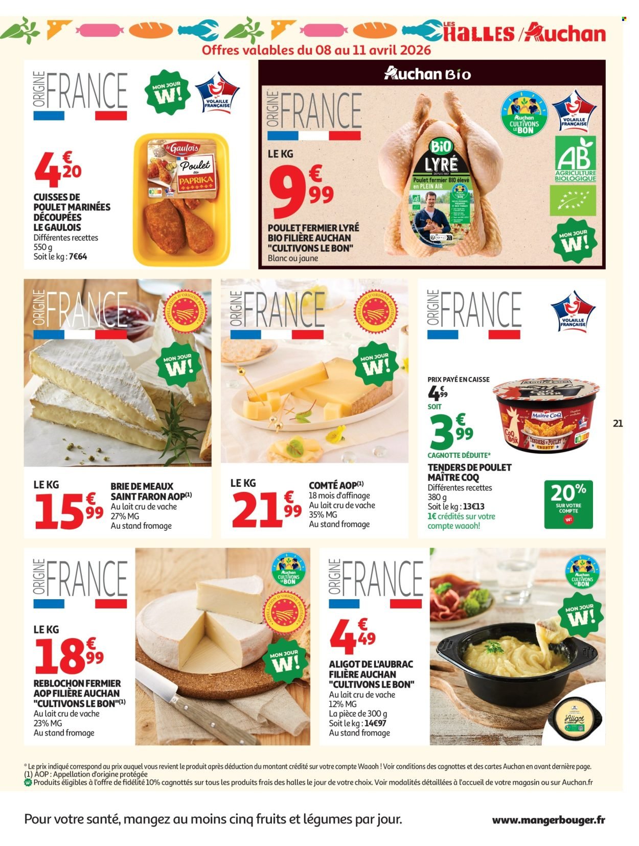 Catalogue AUCHAN - 25 jours Auchan (2026-04-08 - 2026-04-19)
