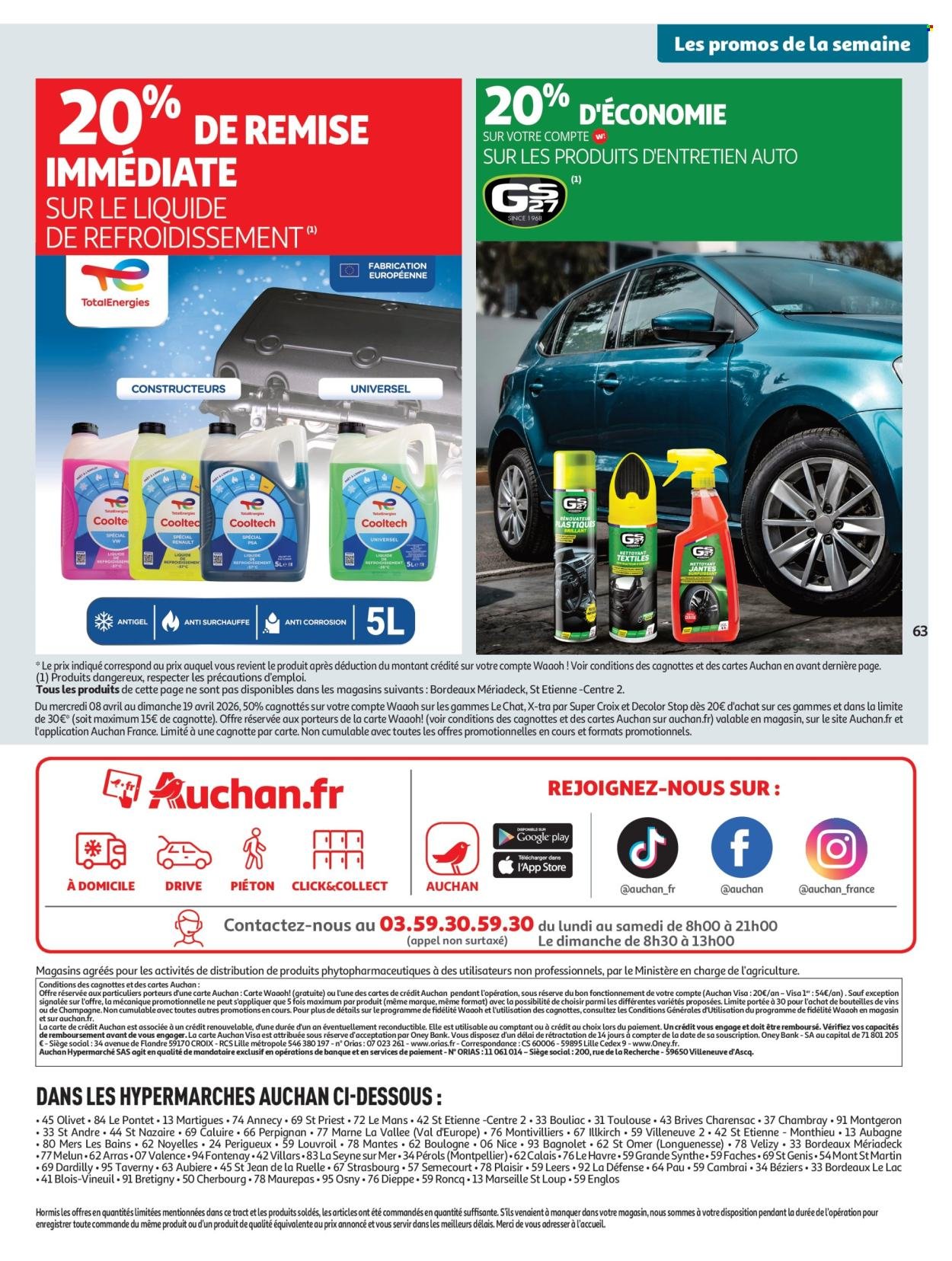Catalogue AUCHAN - 25 jours Auchan (2026-04-08 - 2026-04-19)