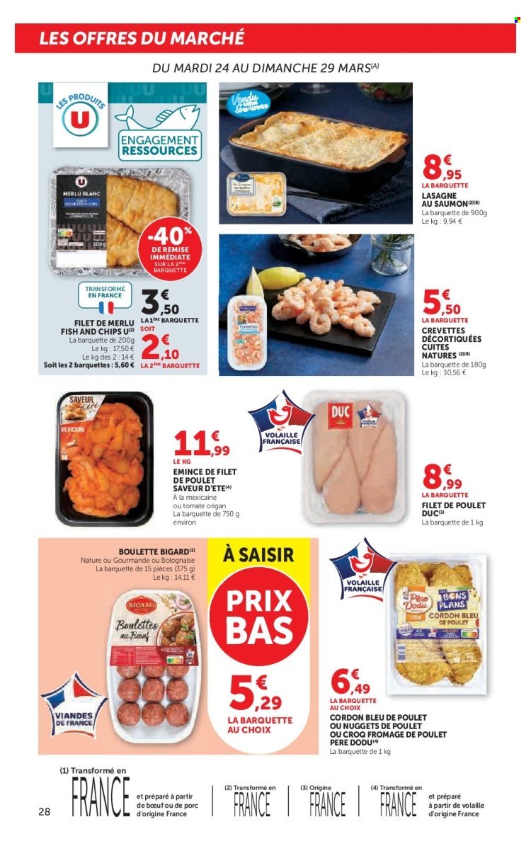 Catalogue SUPER U - Les prix bas de la semaine (2026-03-24 - 2026-04-06)