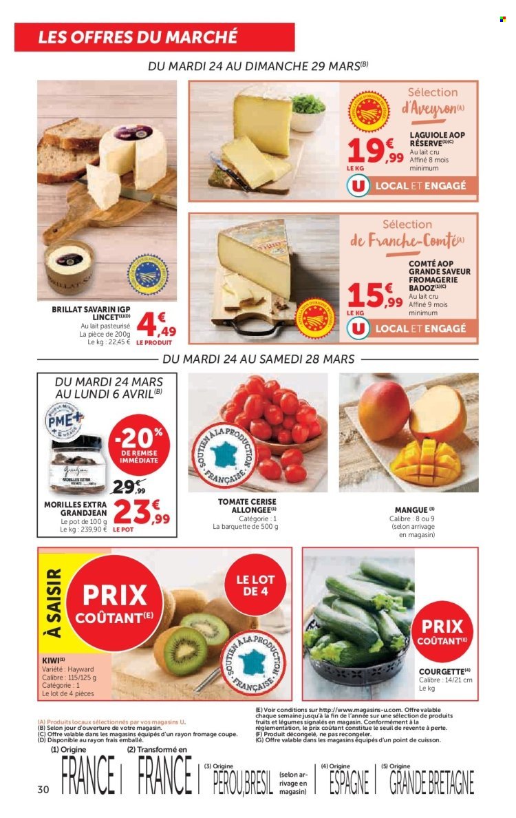 Catalogue SUPER U - Les prix bas de la semaine (2026-03-24 - 2026-04-06)