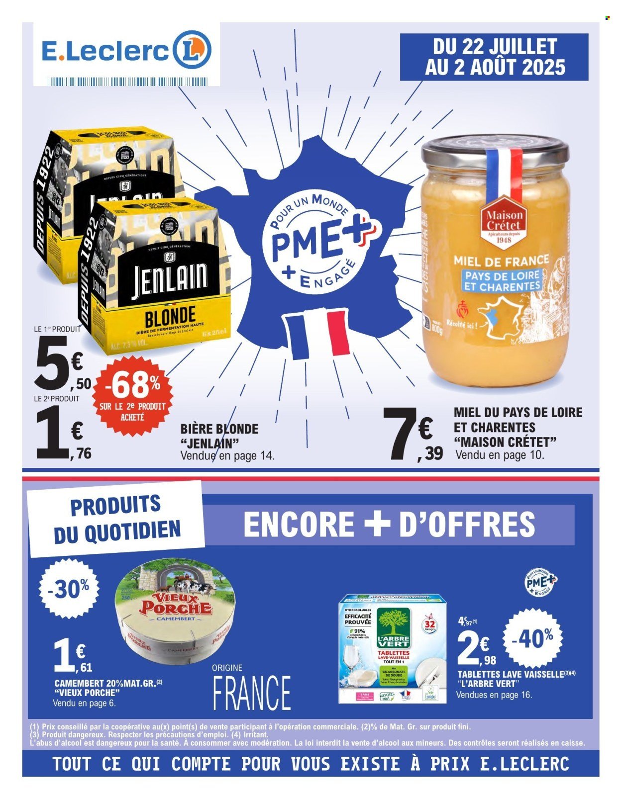 Catalogue E.LECLERC - TRAFIC POUVOIR ACHAT (2025-07-22 - 2025-08-02)