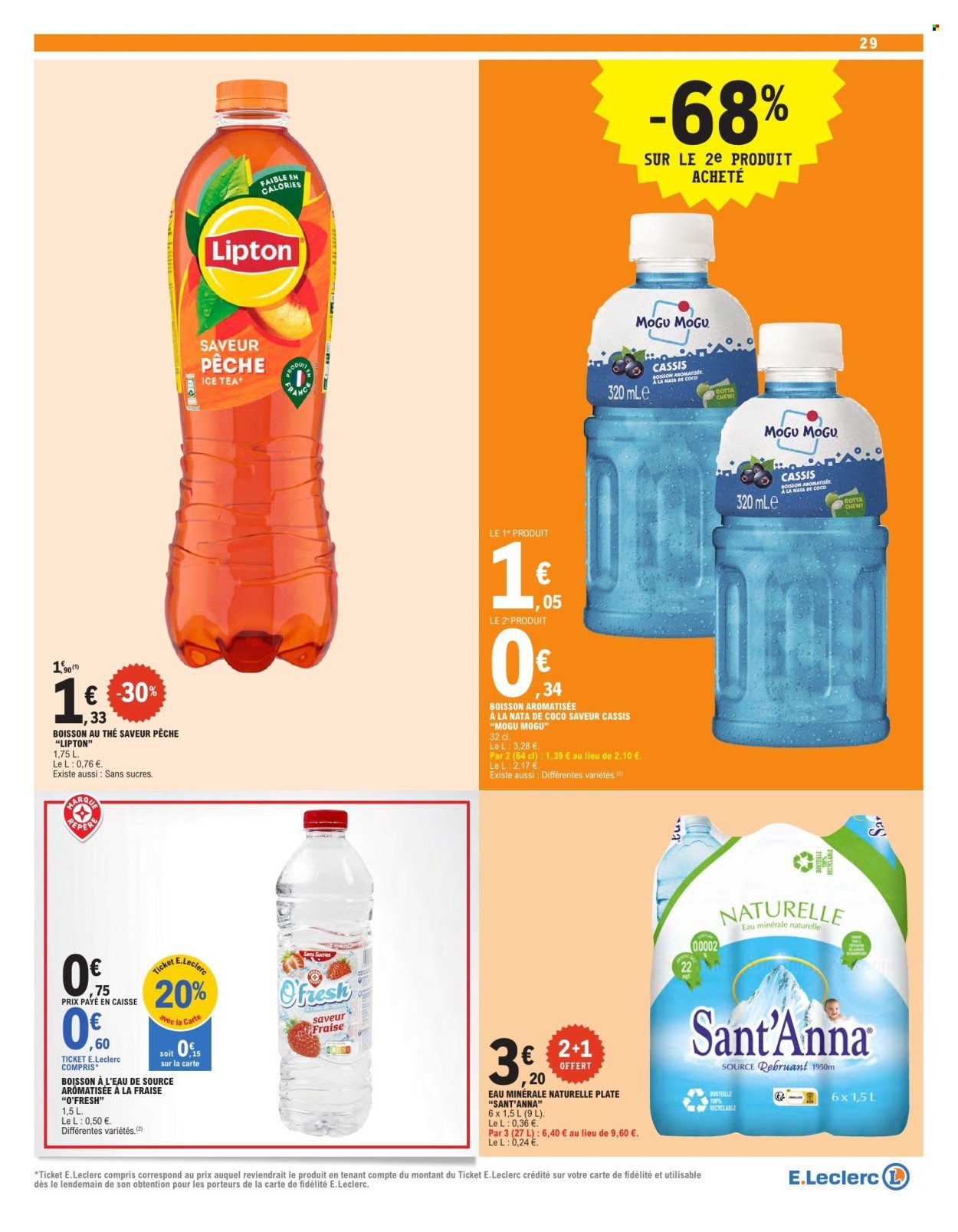 Catalogue E.LECLERC - TRAFIC POUVOIR ACHAT (2025-07-22 - 2025-08-02)