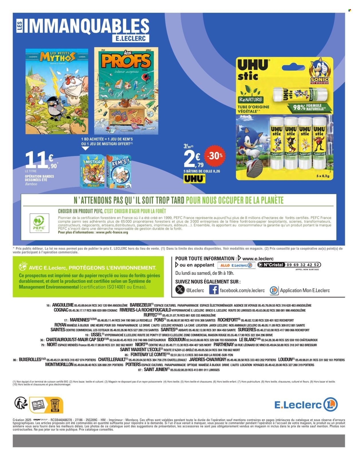 Catalogue E.LECLERC - TRAFIC POUVOIR ACHAT (2025-07-22 - 2025-08-02)