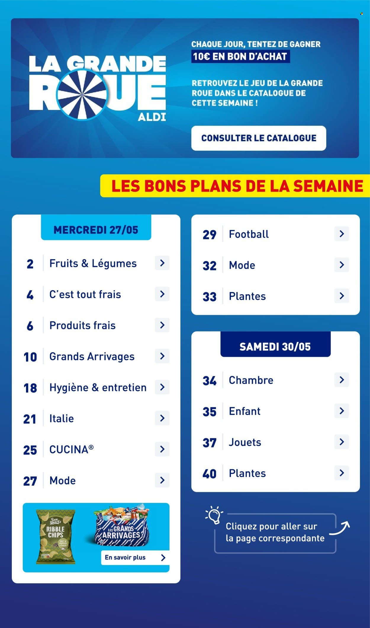 Catalogue ALDI - Les grands arrivages (2026-05-27 - 2026-06-01)