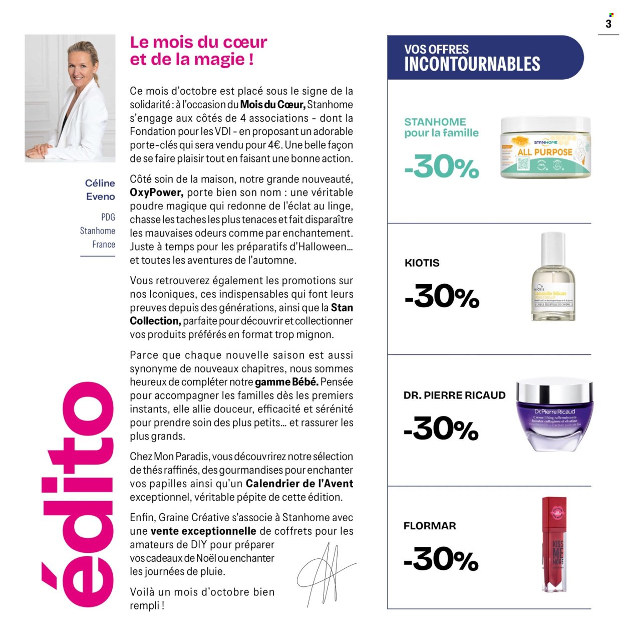 Catalogue STANHOME - Le Mois du Coeur