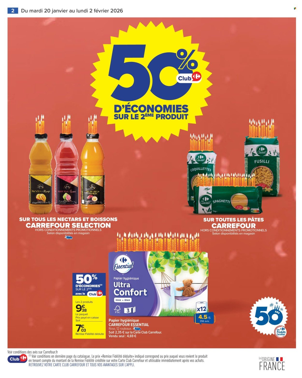 Catalogue CARREFOUR MARKET - CRÊPES PARTY (2026-01-20 - 2026-02-02)