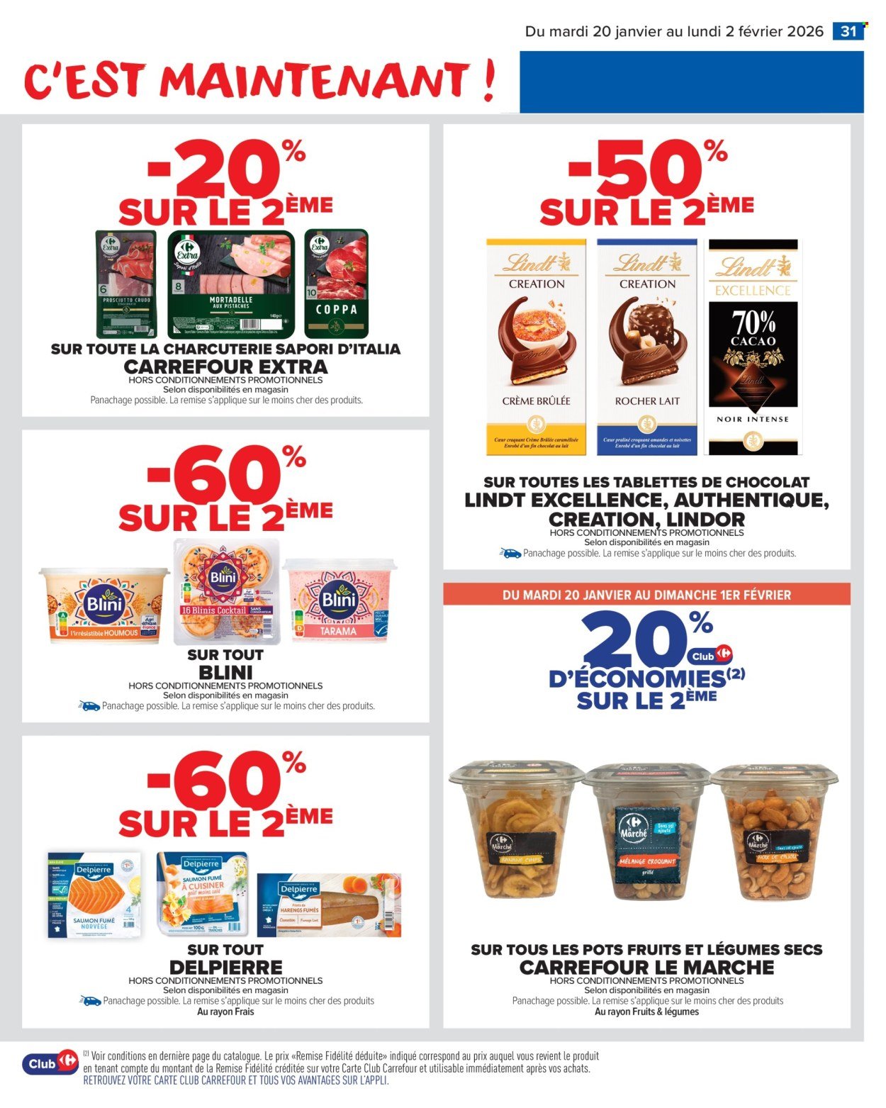 Catalogue CARREFOUR MARKET - CRÊPES PARTY (2026-01-20 - 2026-02-02)