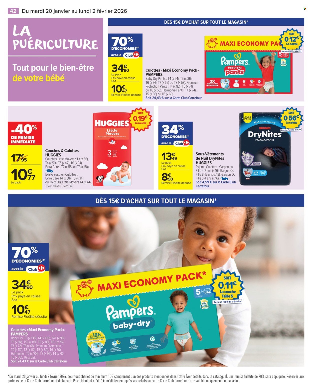 Catalogue CARREFOUR MARKET - CRÊPES PARTY (2026-01-20 - 2026-02-02)