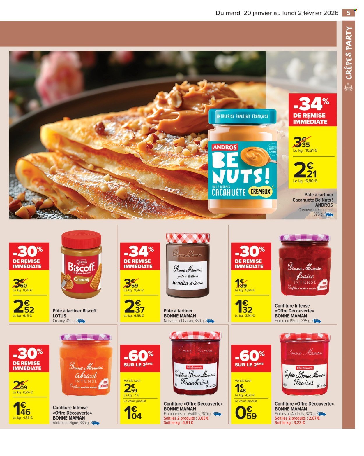 Catalogue CARREFOUR MARKET - CRÊPES PARTY (2026-01-20 - 2026-02-02)