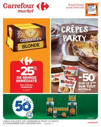 Catalogue CARREFOUR MARKET - CRÊPES PARTY