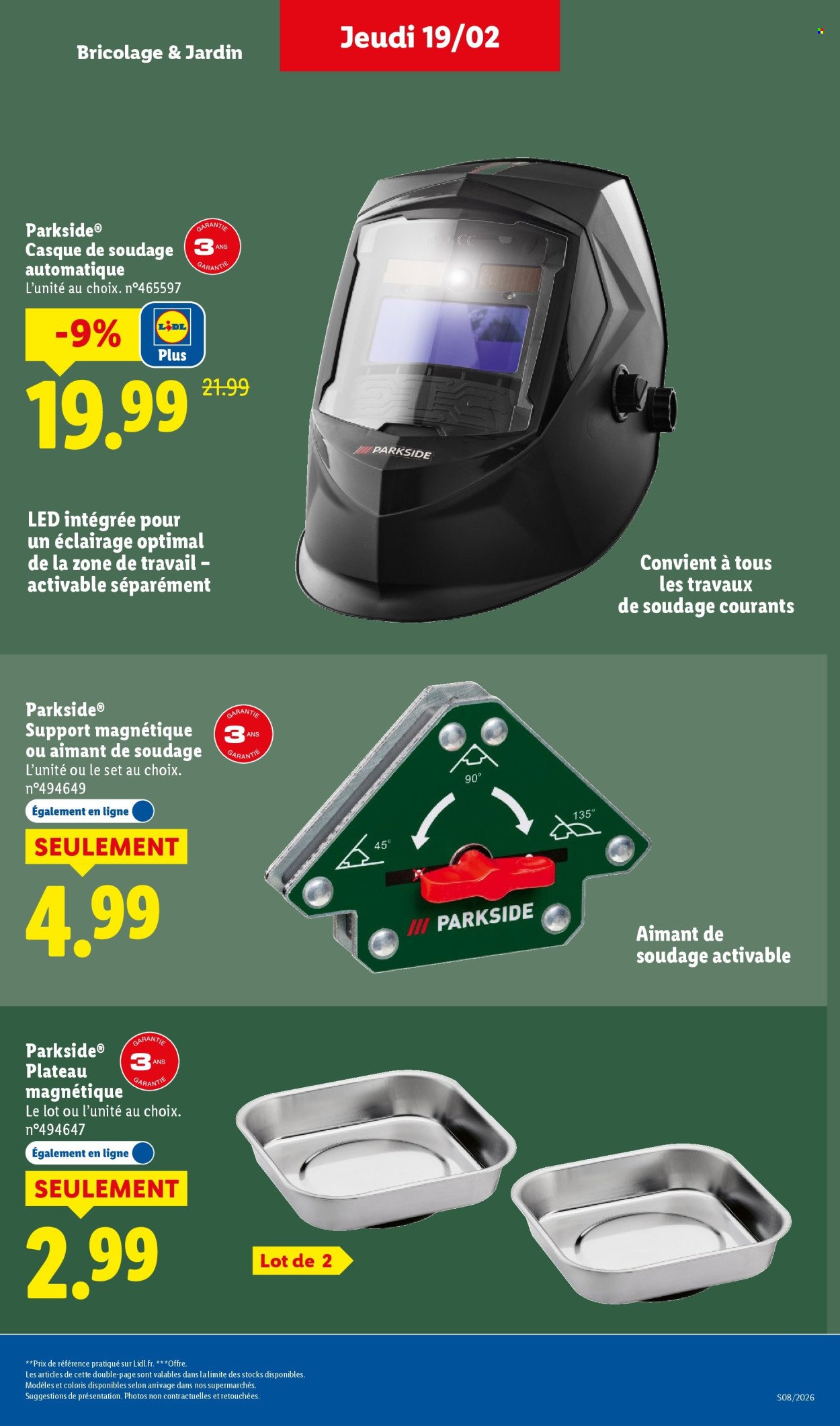 Catalogue LIDL - Les bonnes affaires de la semaine (2026-02-19 - 2026-02-23)