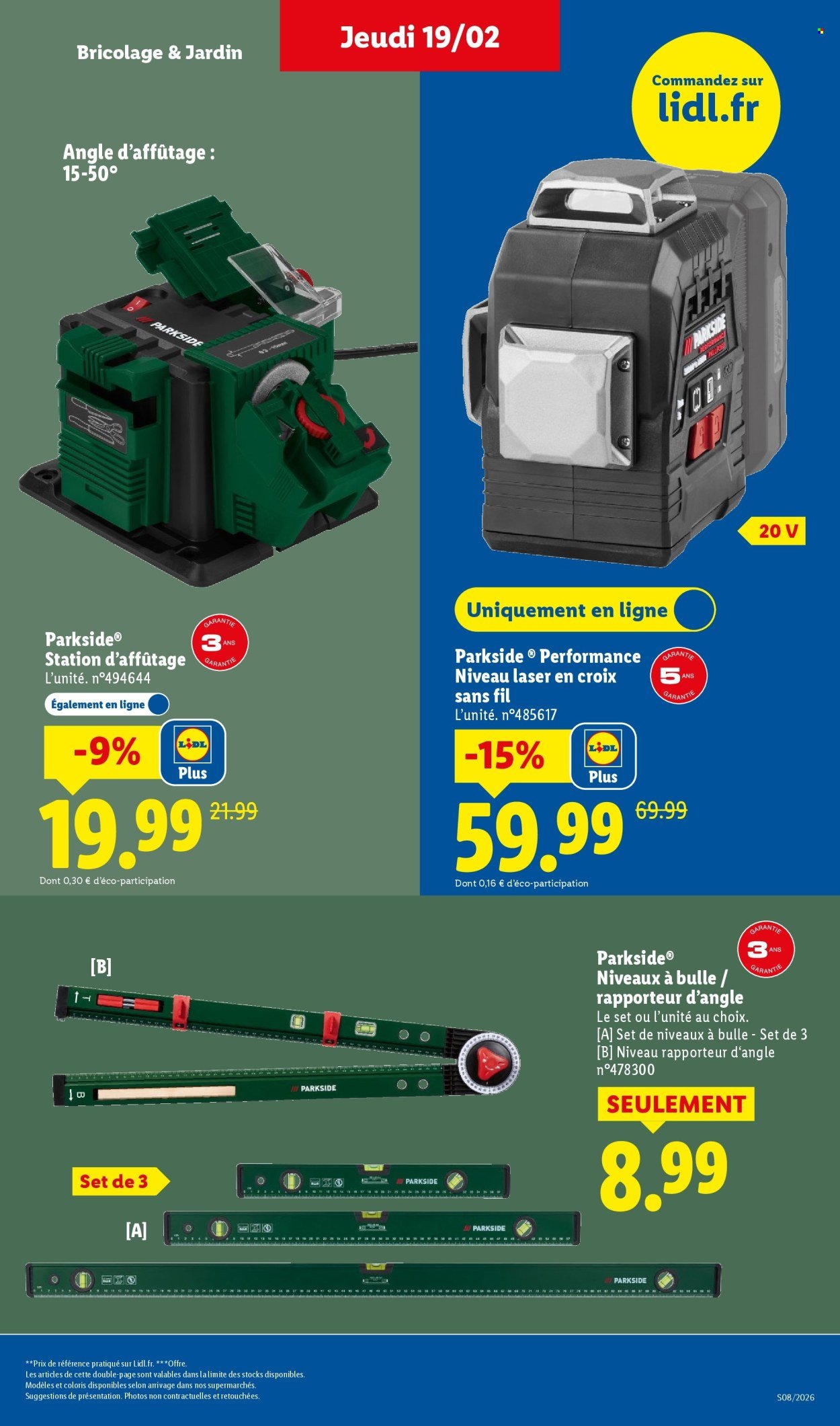 Catalogue LIDL - Les bonnes affaires de la semaine (2026-02-19 - 2026-02-23)