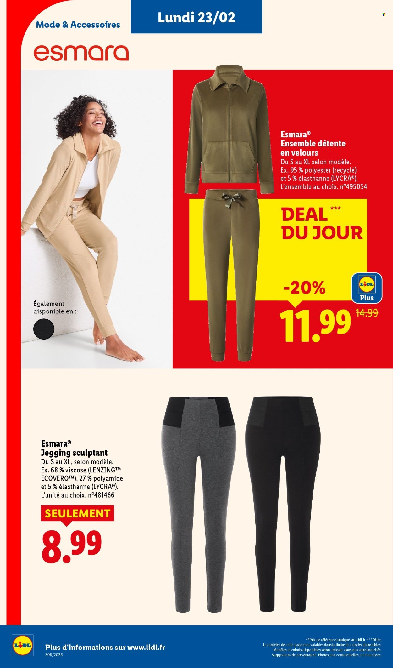 Catalogue LIDL - Les bonnes affaires de la semaine (2026-02-19 - 2026-02-23)