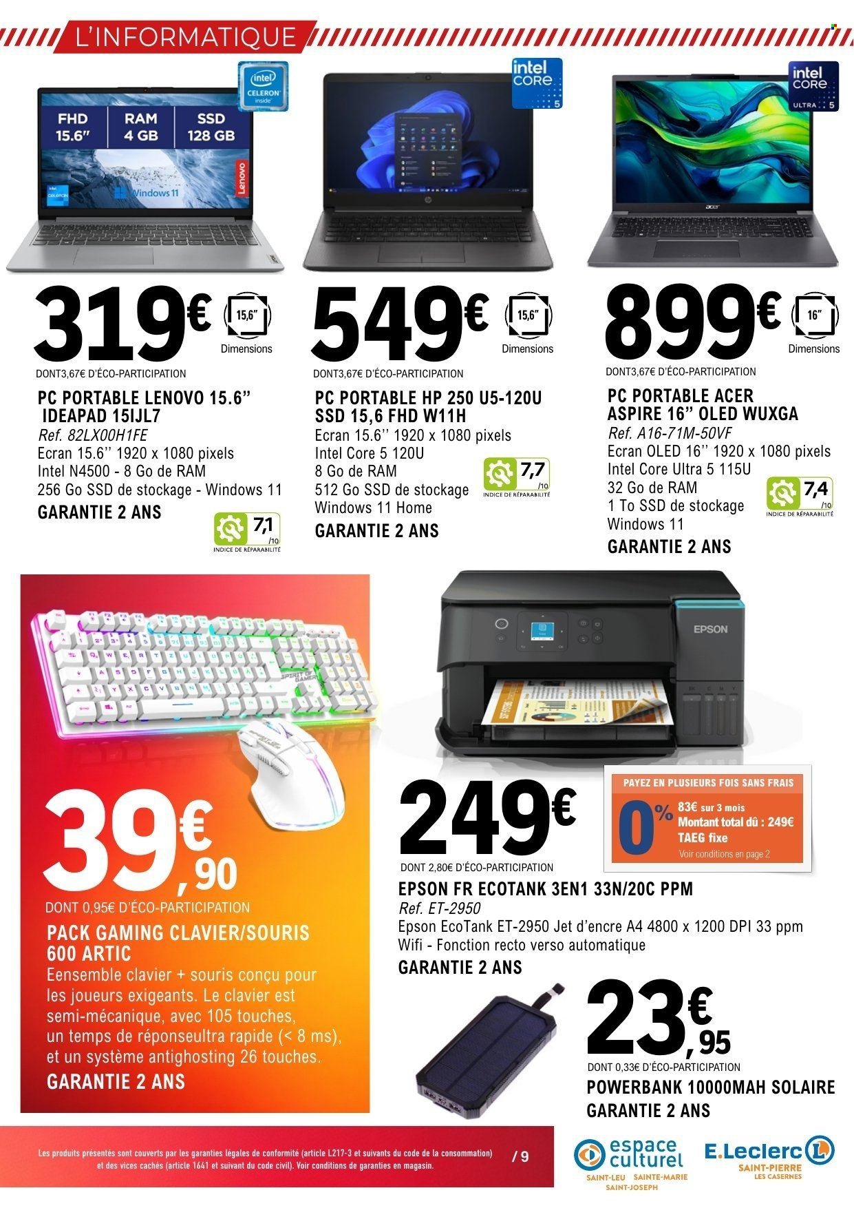 Catalogue E.LECLERC - Du mardi 2 juin 2026