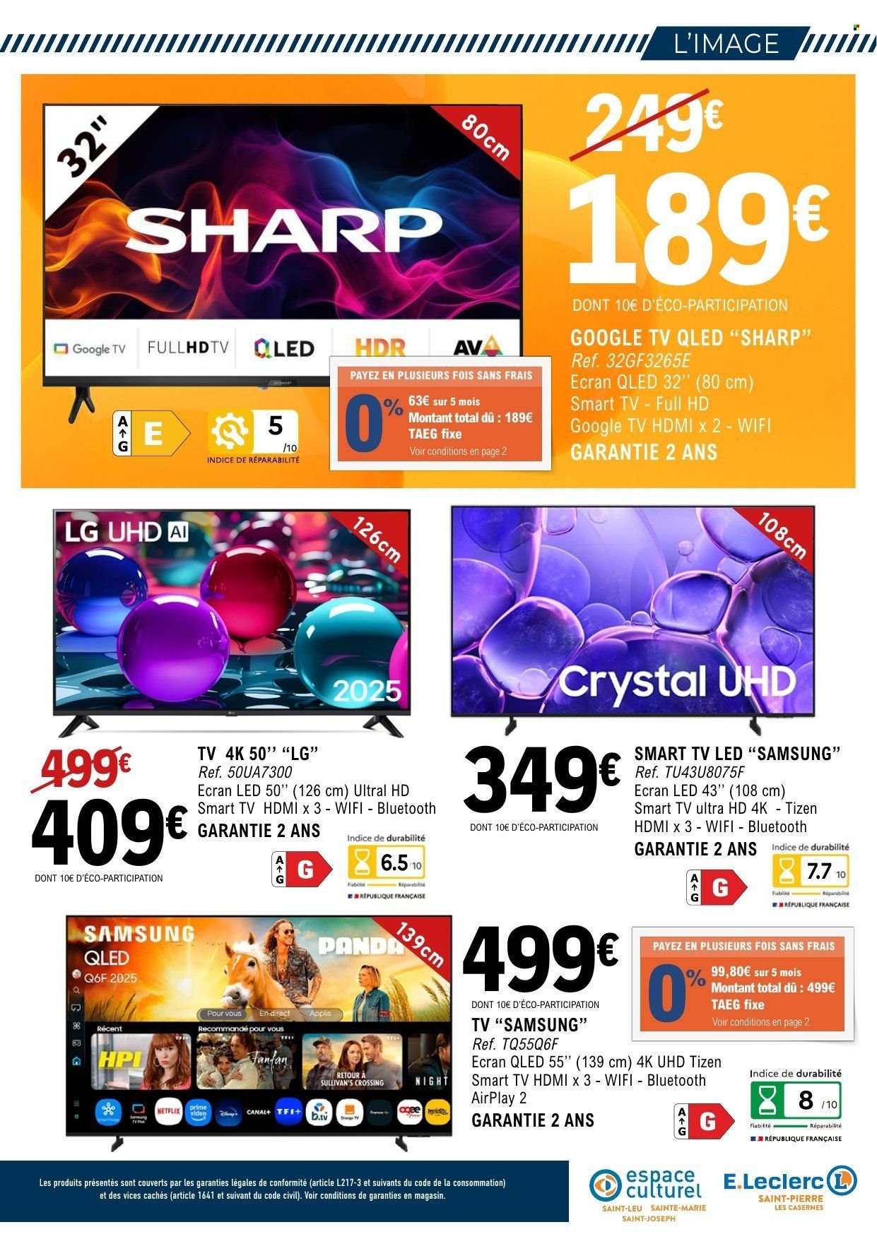 Catalogue E.LECLERC - Du mardi 24 mars 2026