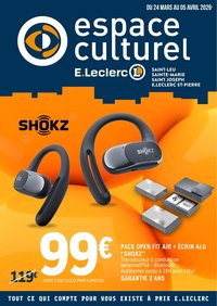 Catalogue E.LECLERC - Du mardi 24 mars 2026