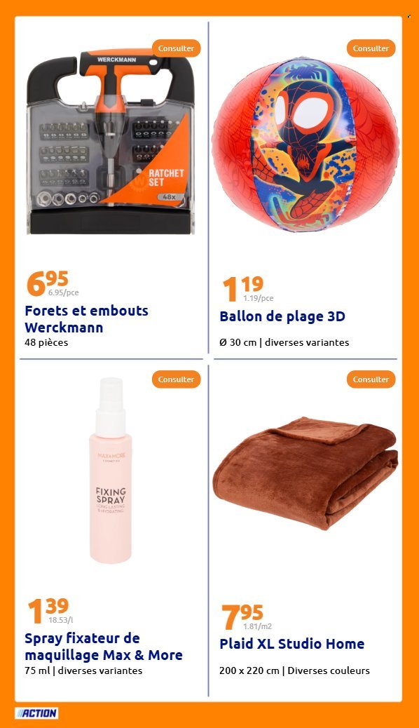 Catalogue ACTION - Du mercredi 6 août 2025 (2025-08-06 - 2025-08-12)