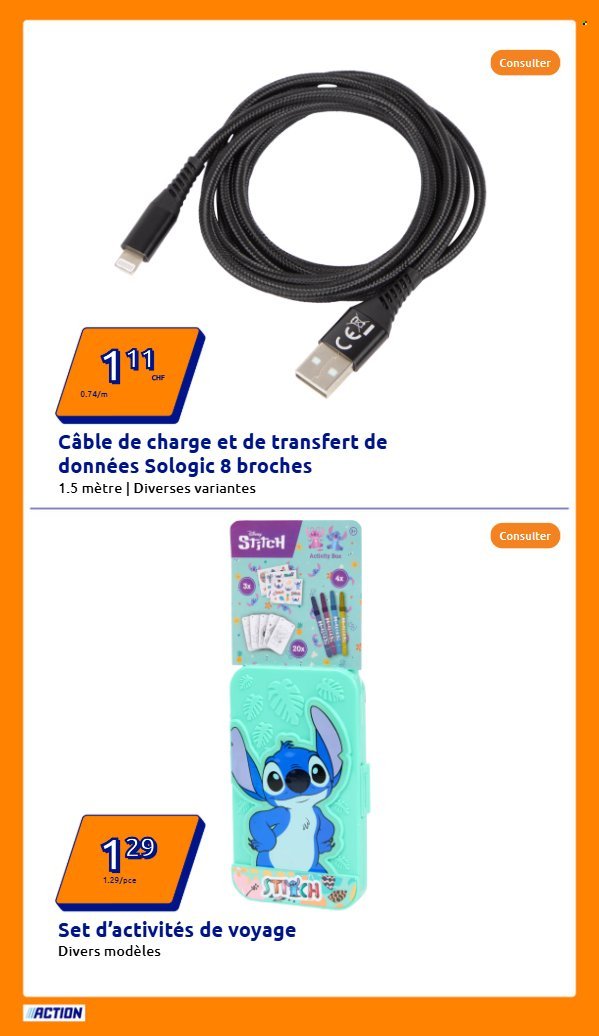 Catalogue ACTION - Du mercredi 6 août 2025 (2025-08-06 - 2025-08-12)