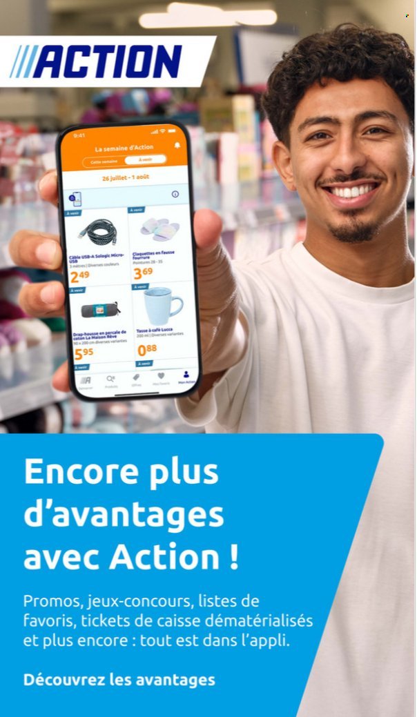 Catalogue ACTION - Du mercredi 6 août 2025 (2025-08-06 - 2025-08-12)