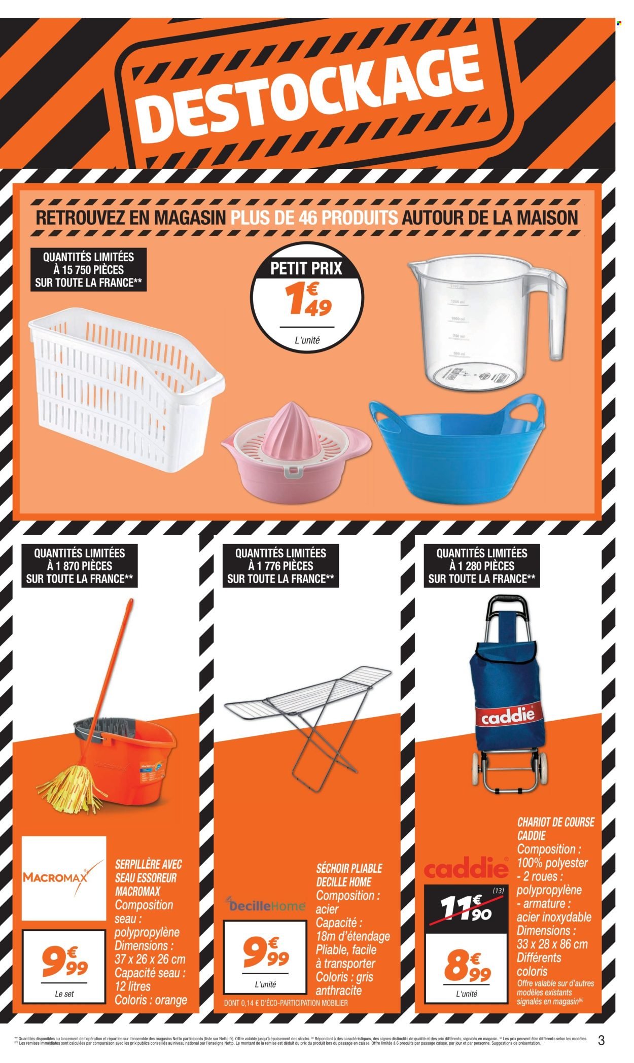 Catalogue NETTO - DESTOCKAGE SEPTEMBRE