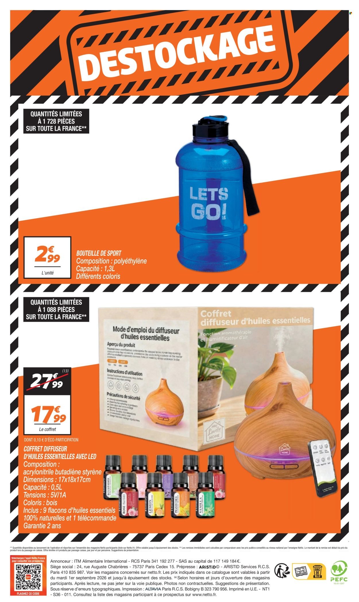 Catalogue NETTO - DESTOCKAGE SEPTEMBRE