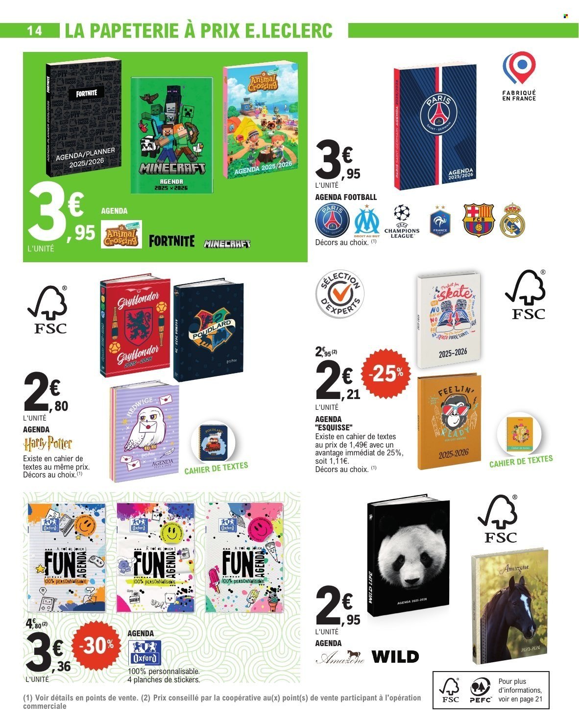 Catalogue E.LECLERC - RENTREE DES CLASSES (2025-07-29 - 2025-09-06)