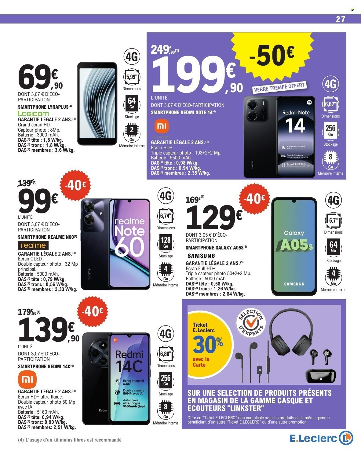 Catalogue E.LECLERC - RENTREE DES CLASSES (2025-07-29 - 2025-09-06)