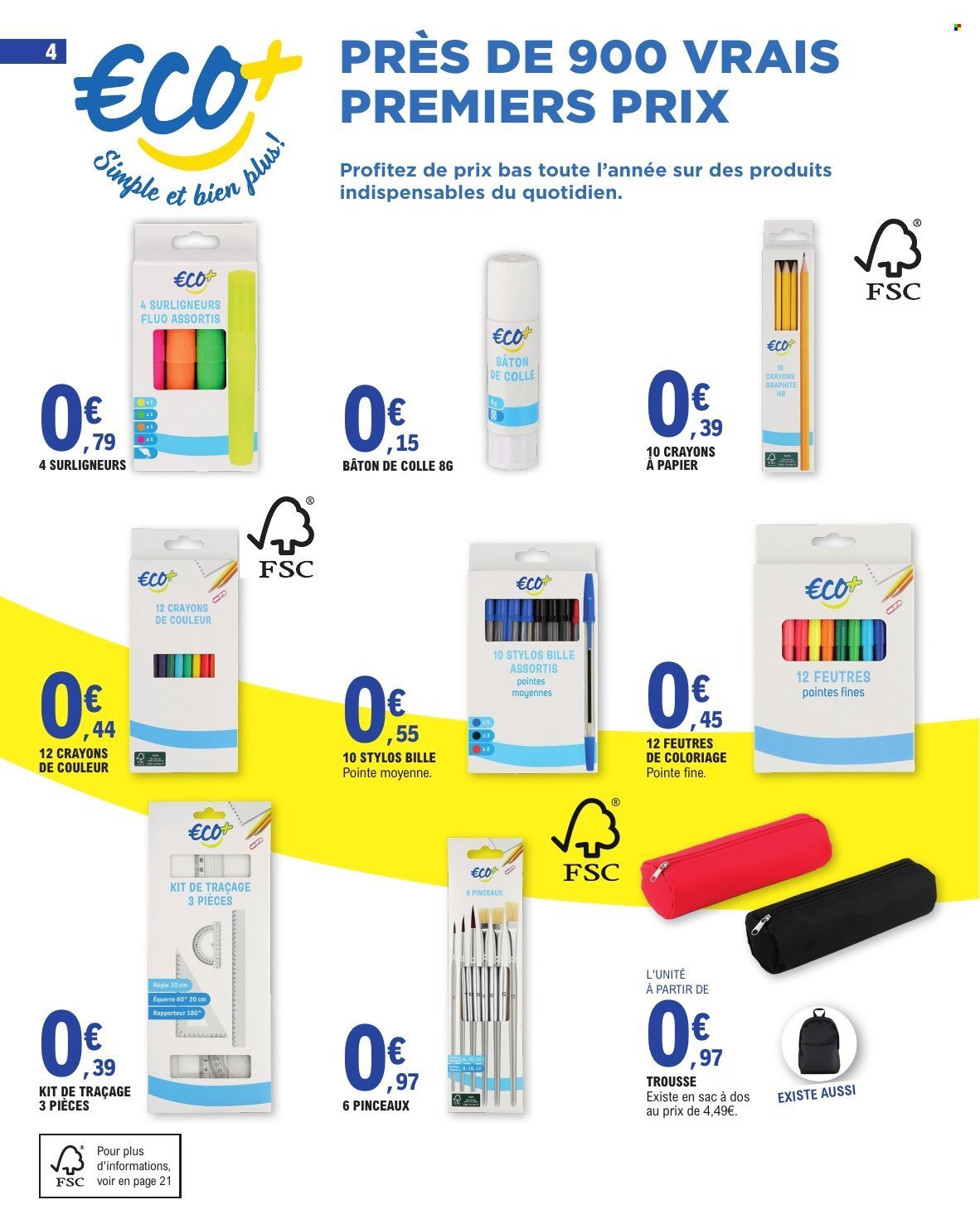 Catalogue E.LECLERC - RENTREE DES CLASSES (2025-07-29 - 2025-09-06)