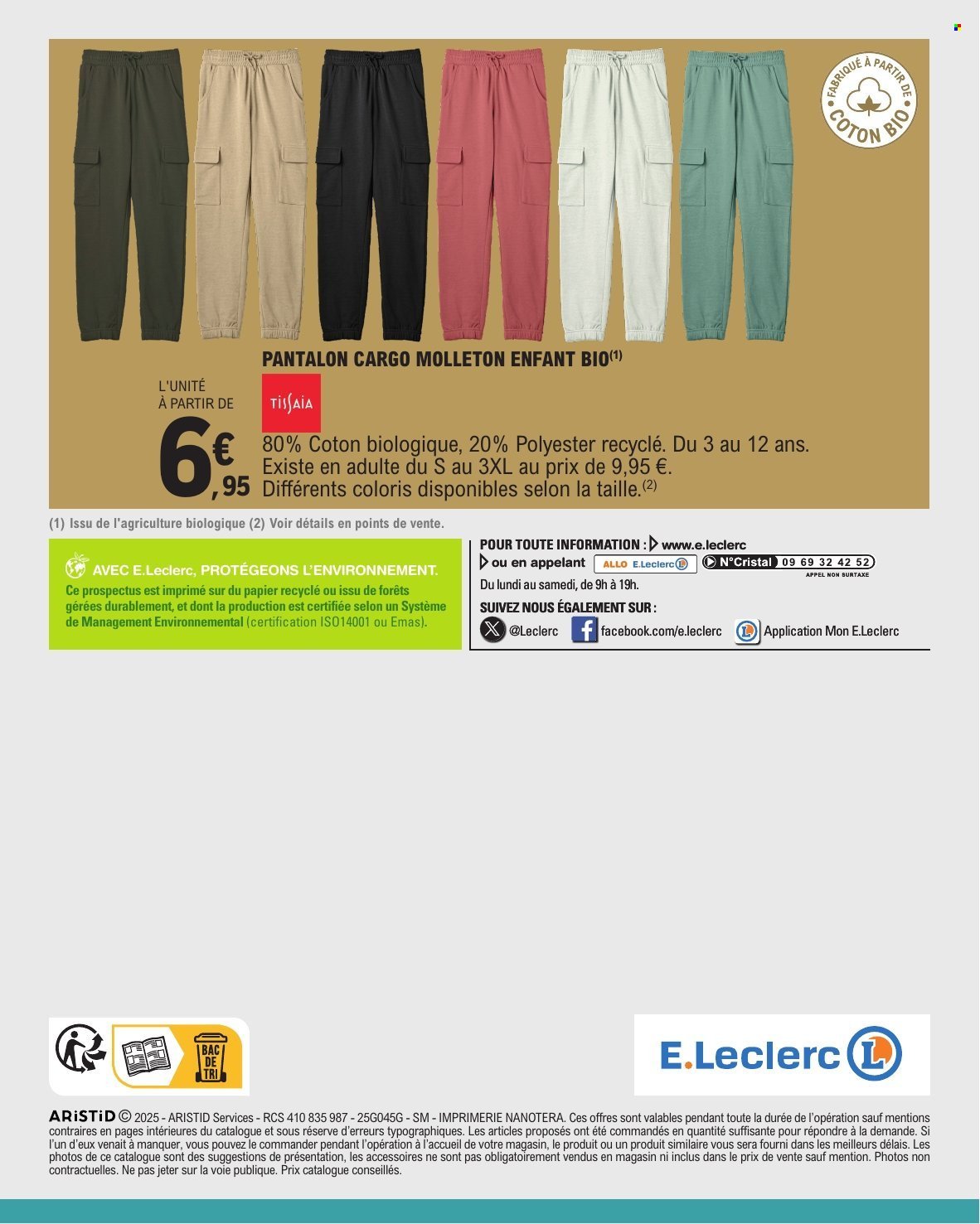 Catalogue E.LECLERC - RENTREE DES CLASSES (2025-07-29 - 2025-09-06)